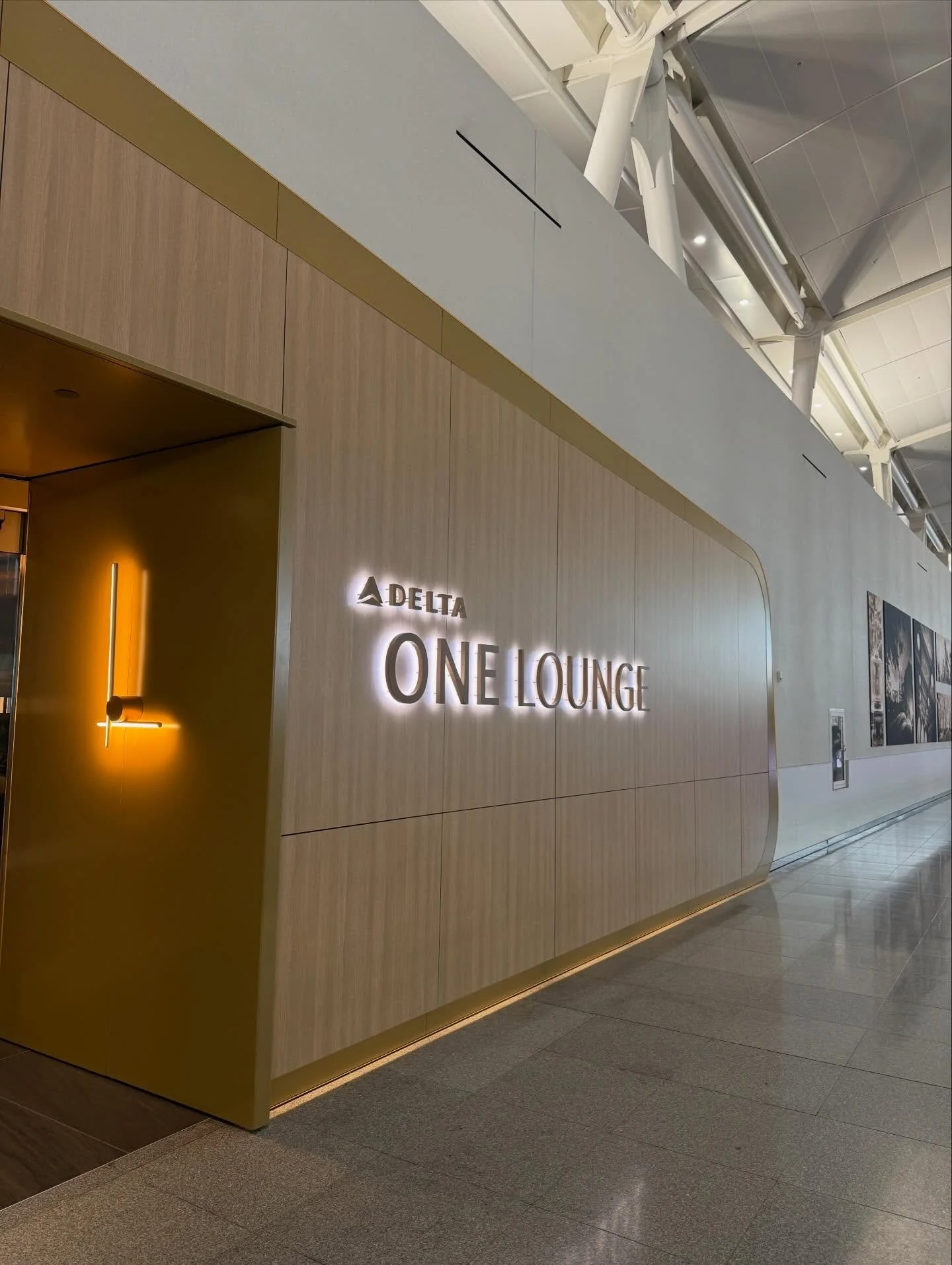 Loved the new Delta One Lounge in JFK ❤️