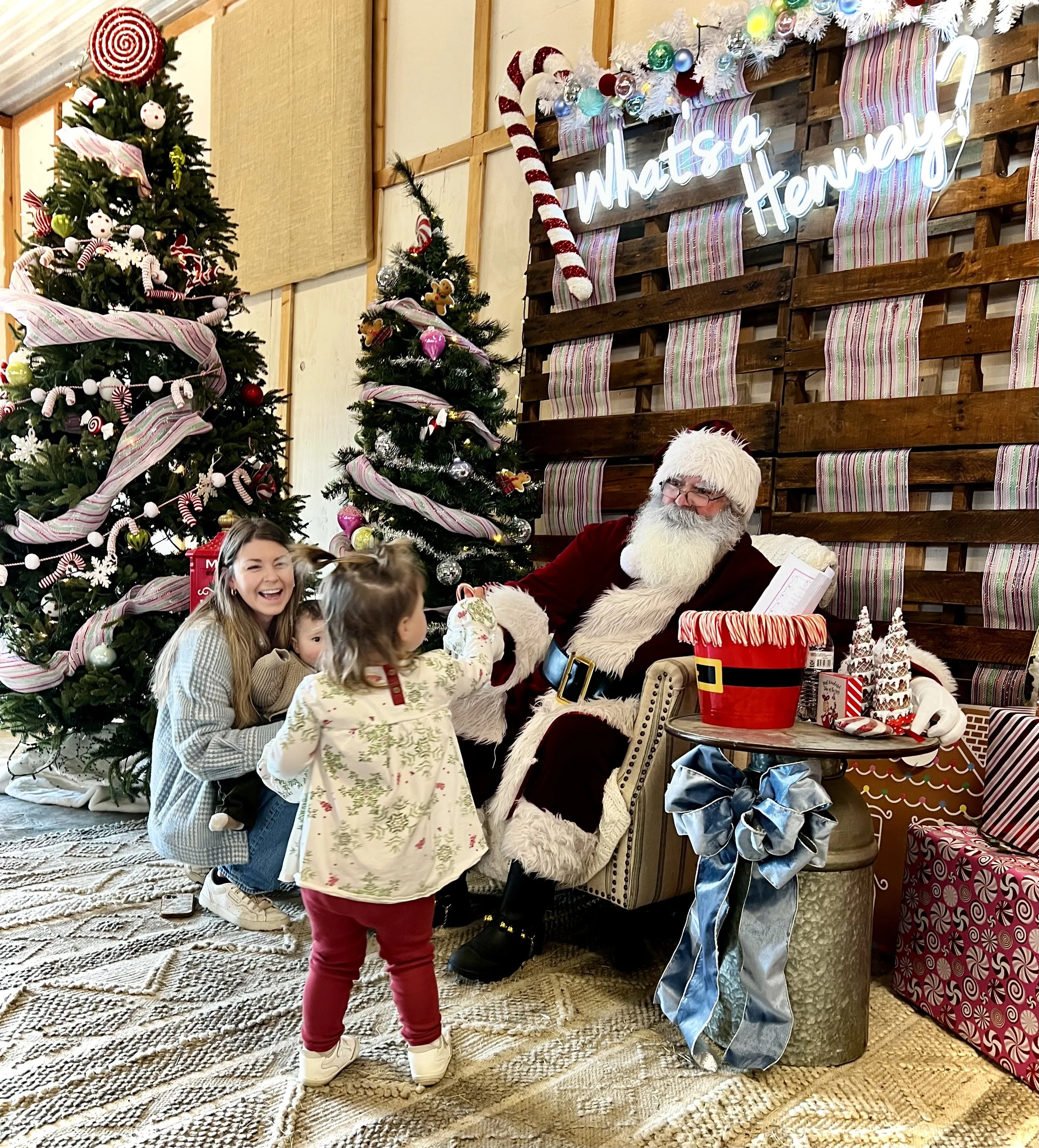 Santa Sighting at Henway Hard Cider