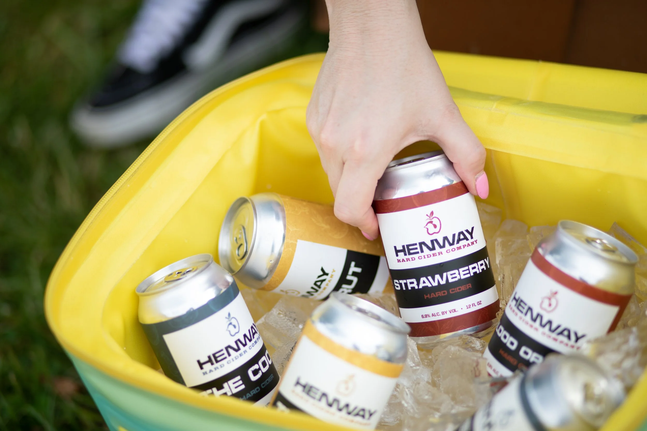 Henway Hard Cider in the Summer of 2025, Cooler.jpg