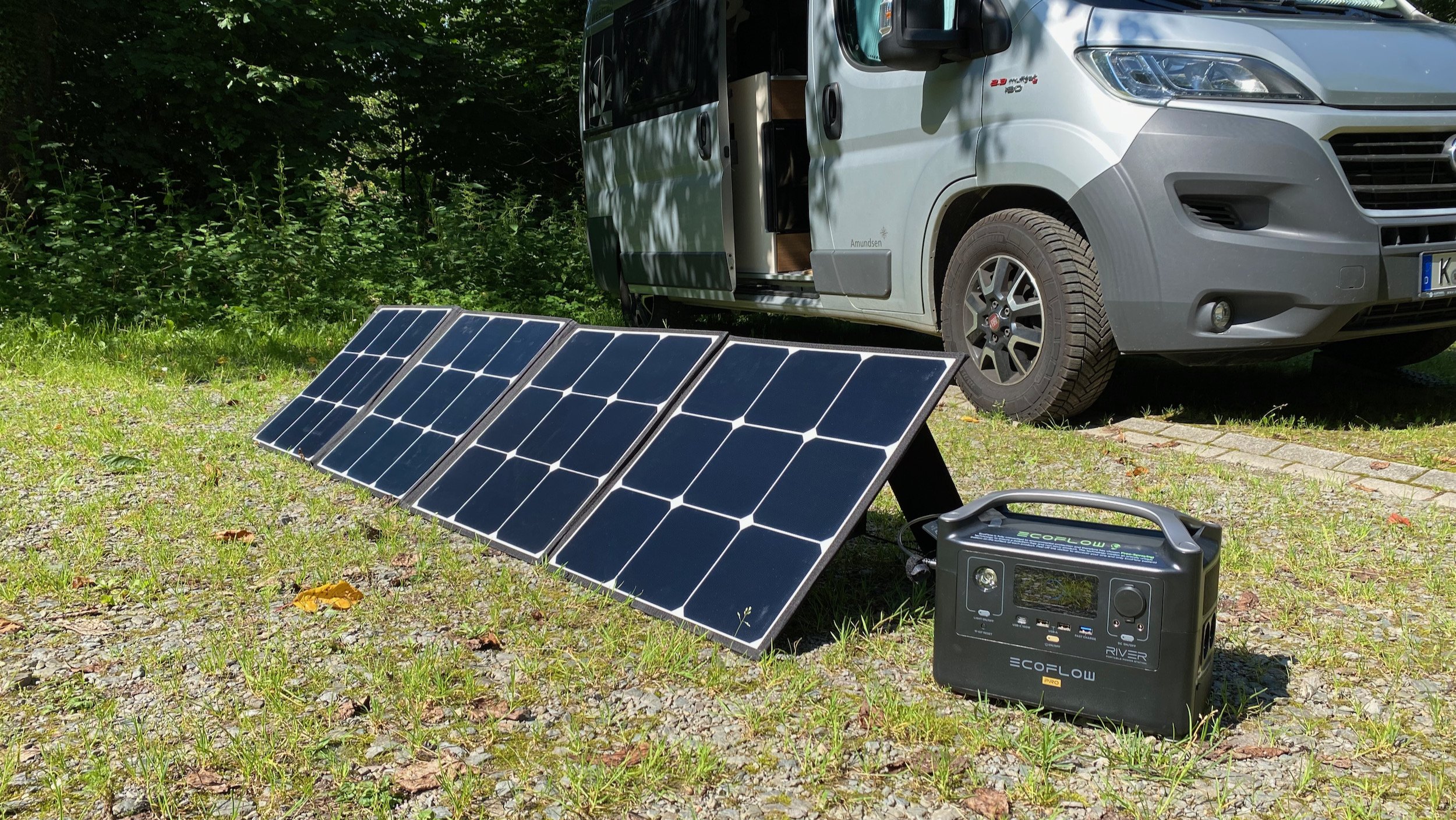 Solarpanel für Powerstation & Wohnmobil —