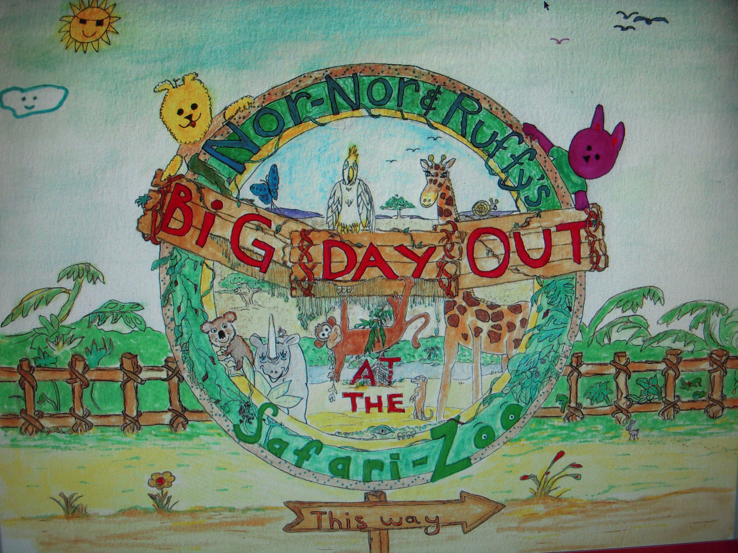 Nor-Nor & Ruffy's Big Day Out: At The Safari-Zoo