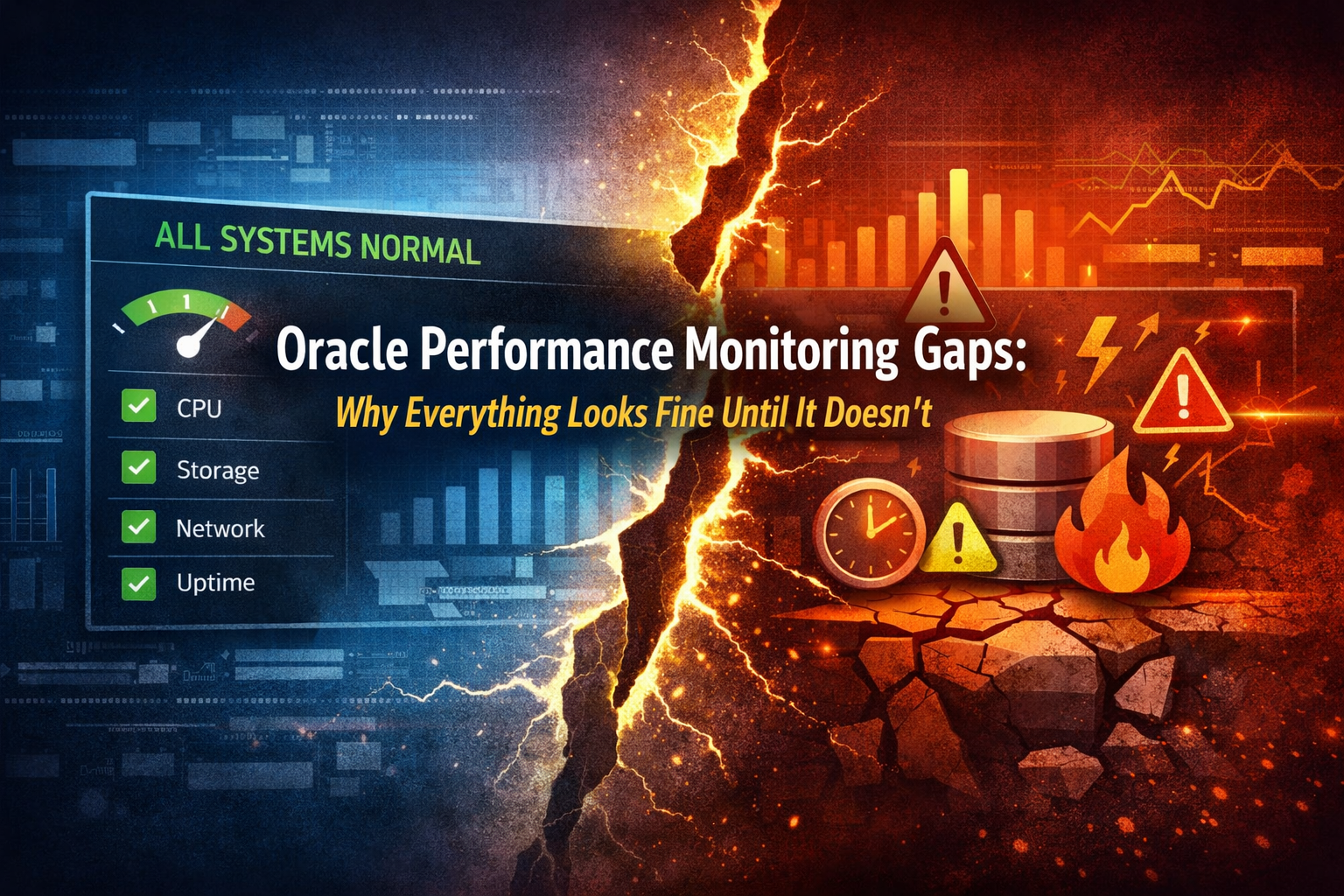 The Oracle Monitoring Gap: Why Performance Problems Surprise IT Teams