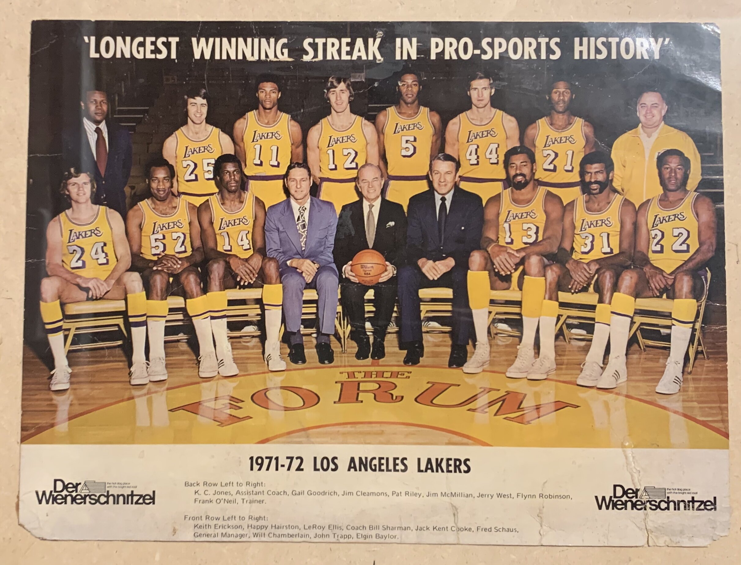 The Lakers and the Yellow A-frame