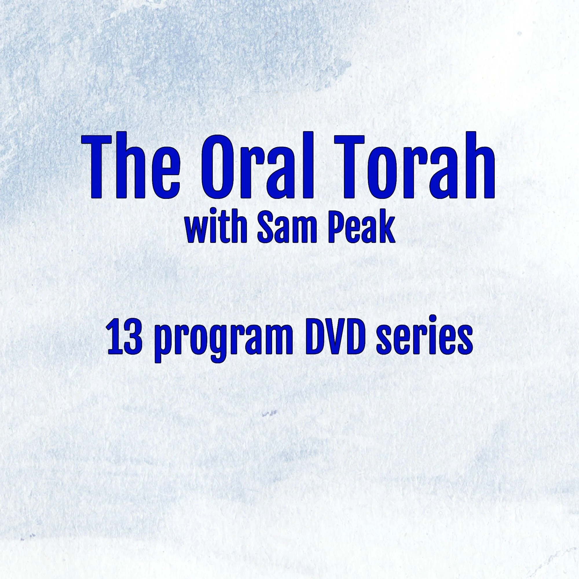 The Oral Torah DVD Set