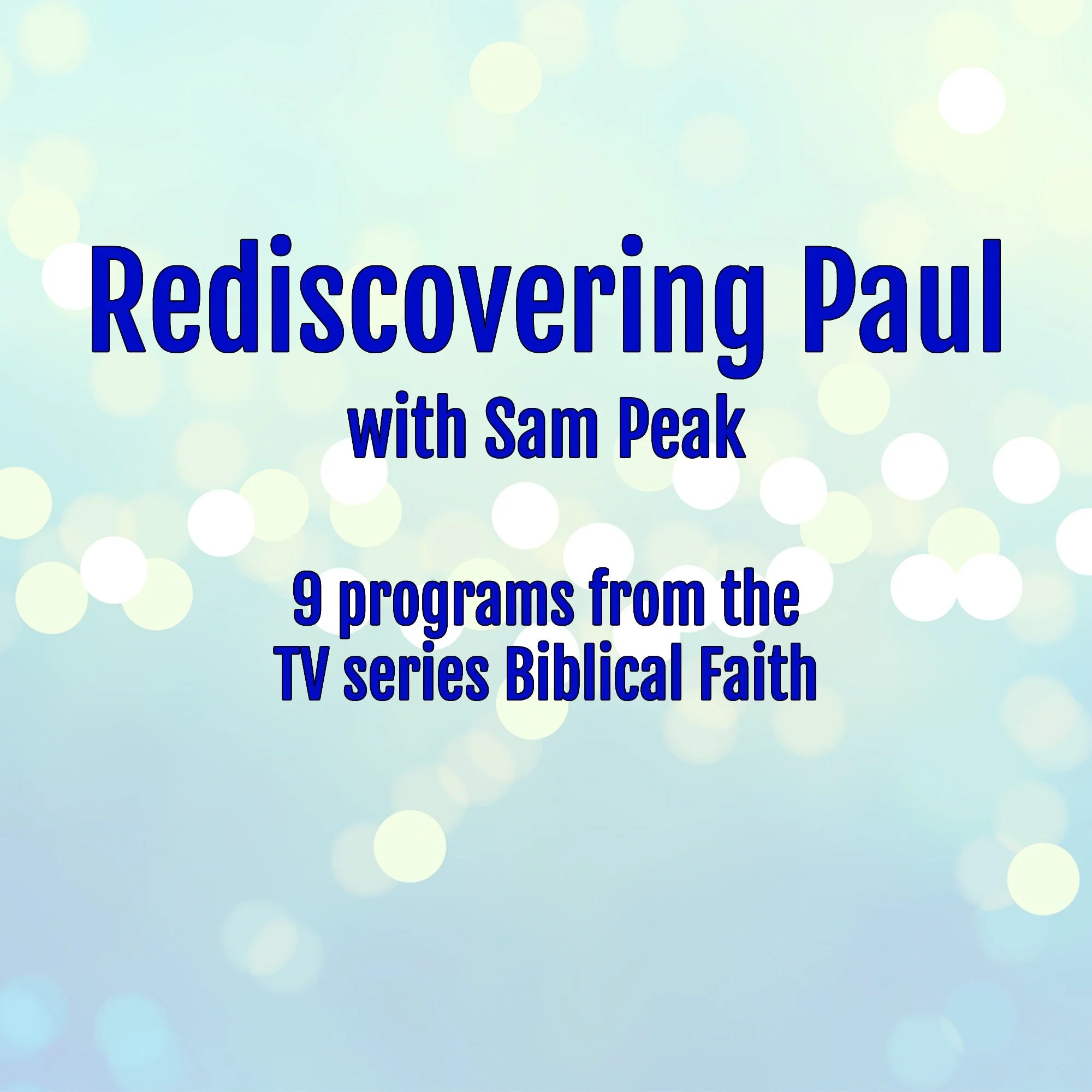 Rediscovering Paul DVD Set