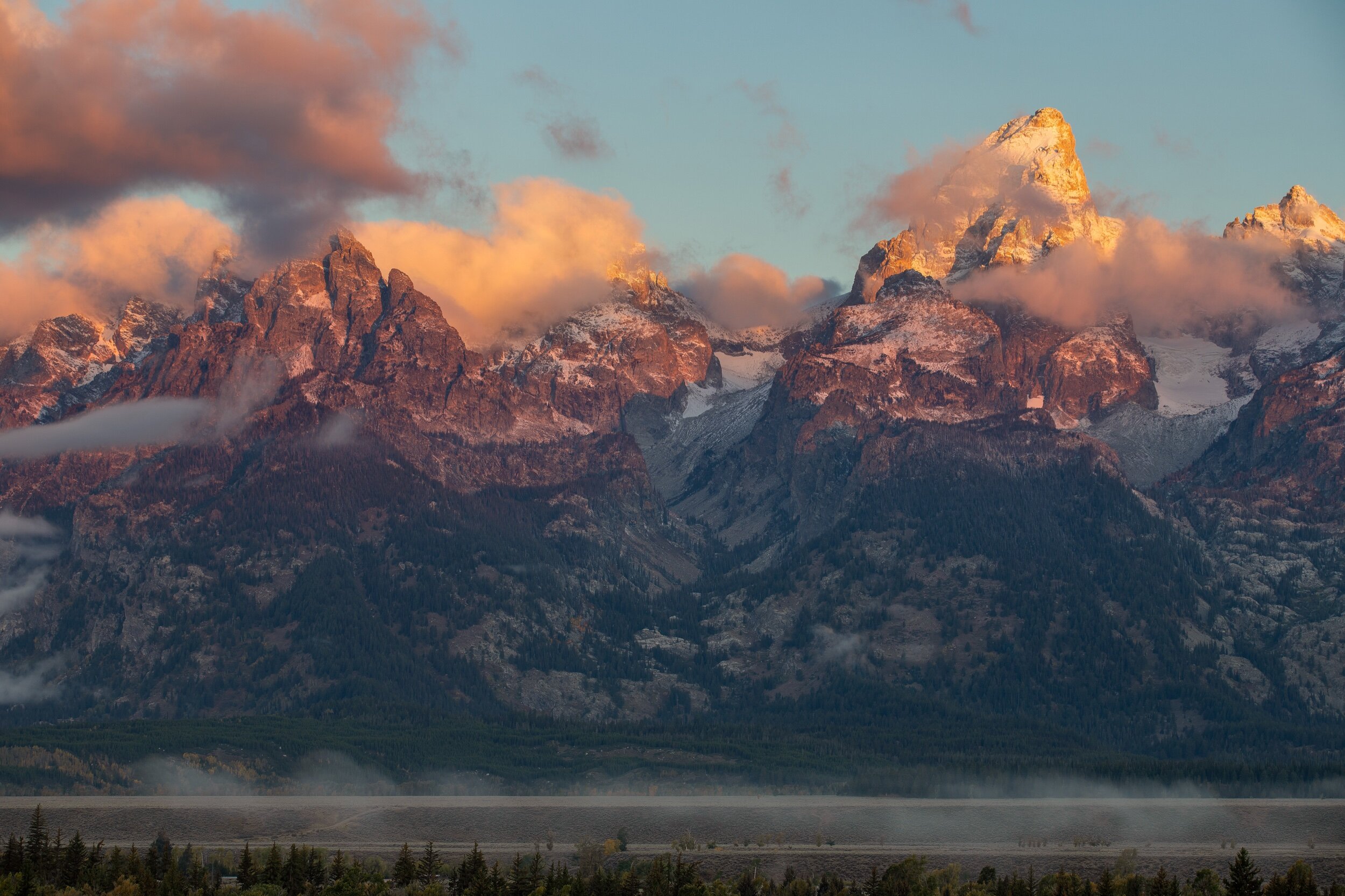 Glacier View Sunrise