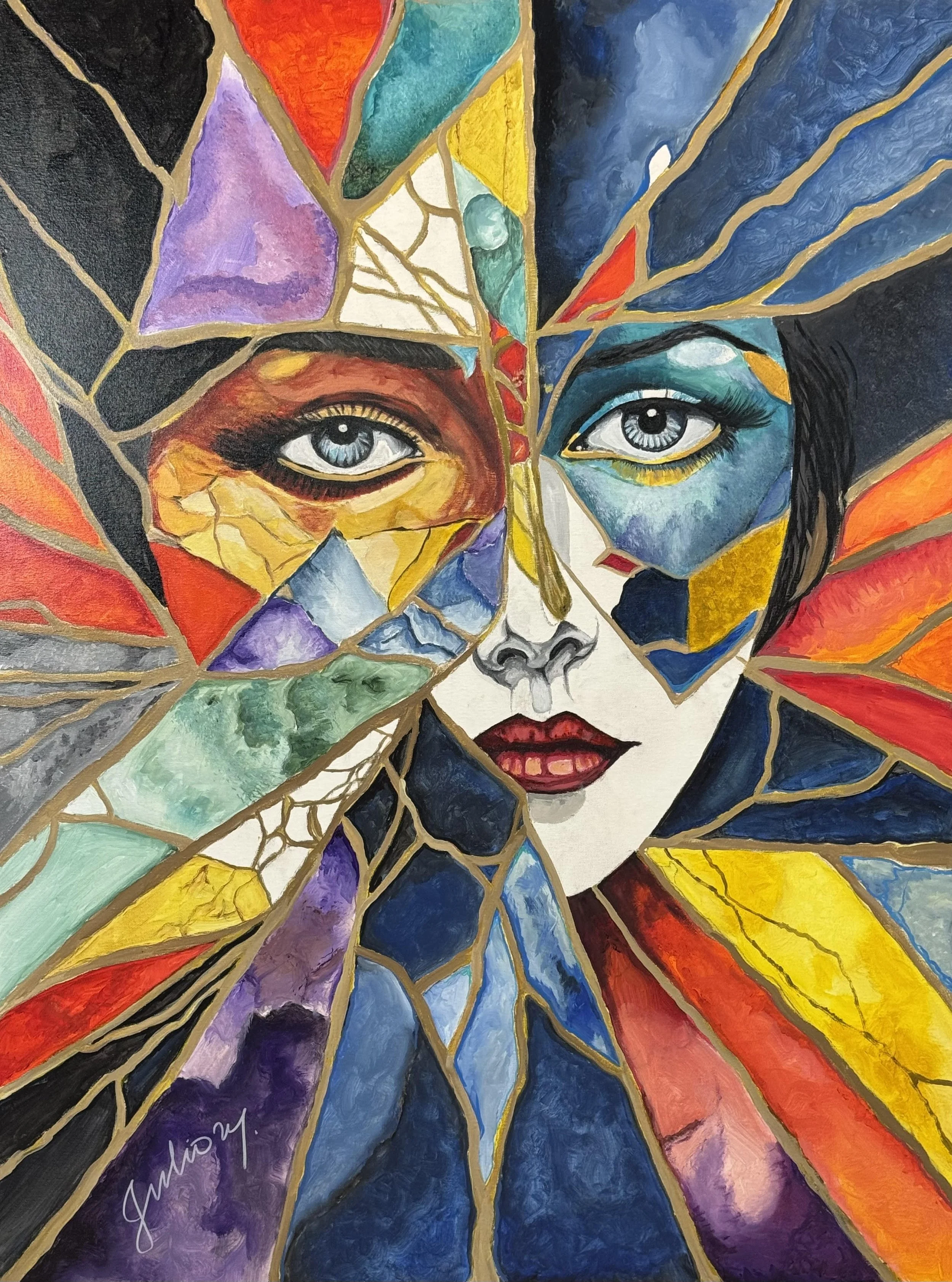 THE LADY IN THE GLASS | $ 2,000