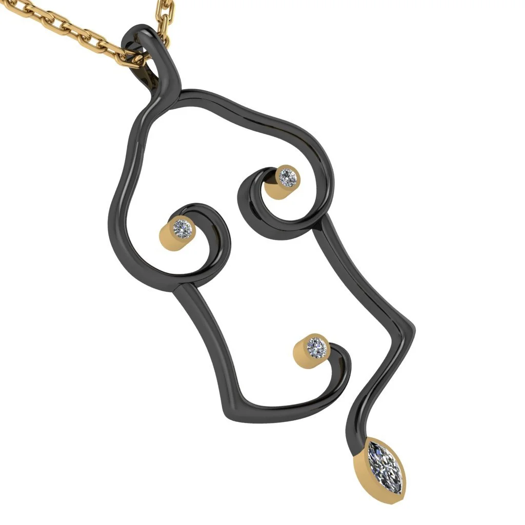 WOMAN PENDANT - 4.10.1 - BLACK AND YELLOW - STONE COMBINATION.jpg