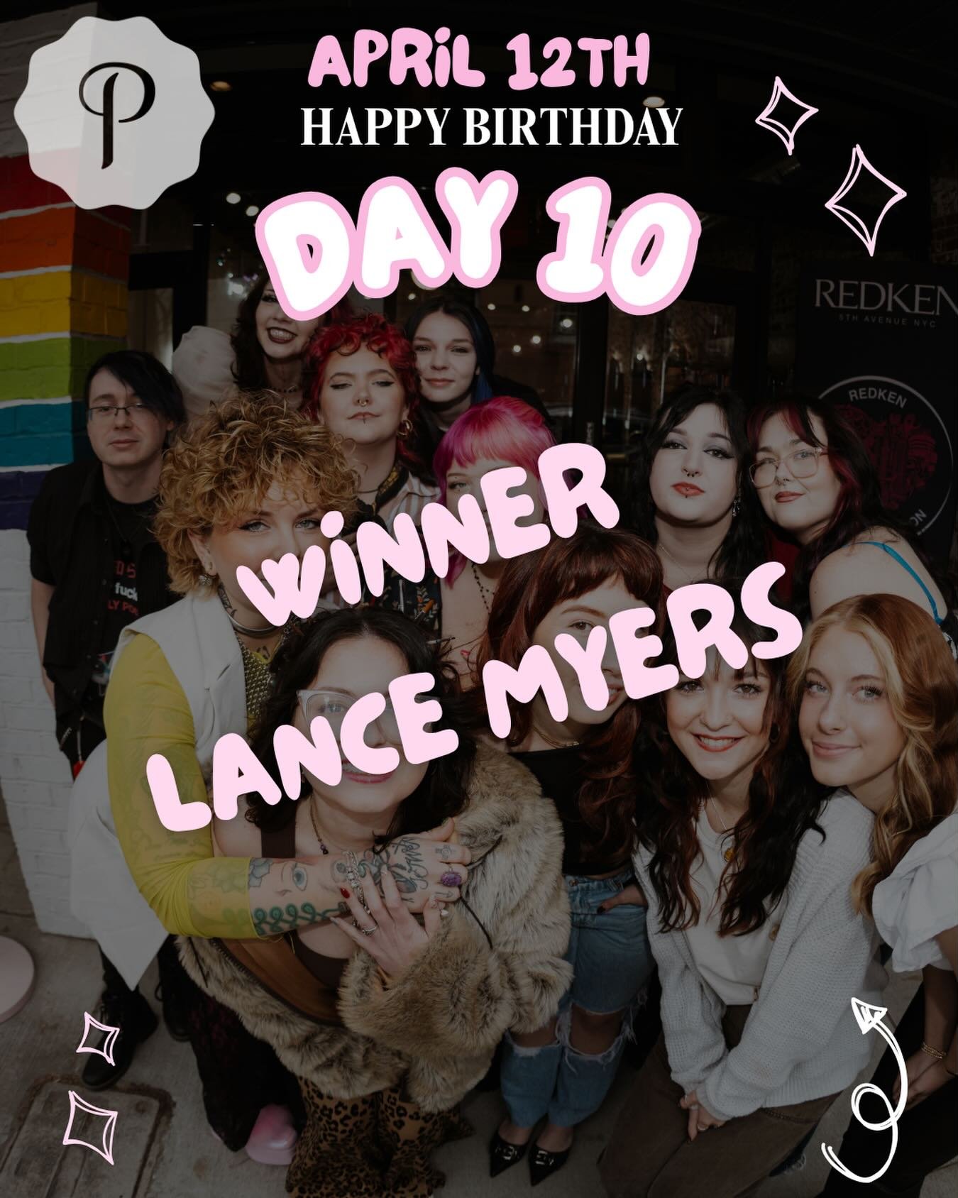 Congratulations to our Day 10 winner Lance Myers!!!