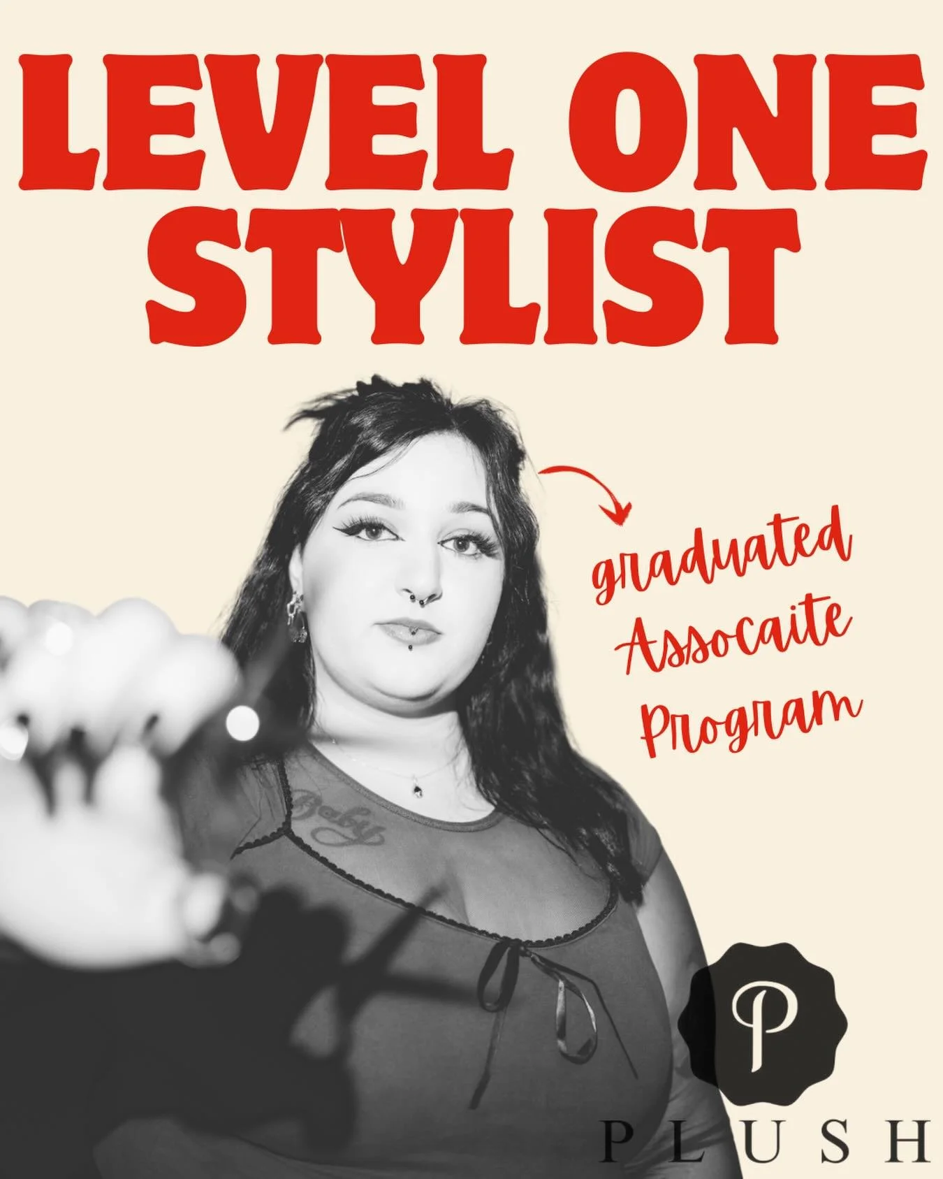 Our Goth Girlie has graduated the associates program!! @legrandestyles 
Message from Emily:
&ldquo;the associate program is officially dead &amp; buried ⚰️🖤

which means i&rsquo;m now taking new clients &mdash; so here&rsquo;s your formal reintroduc