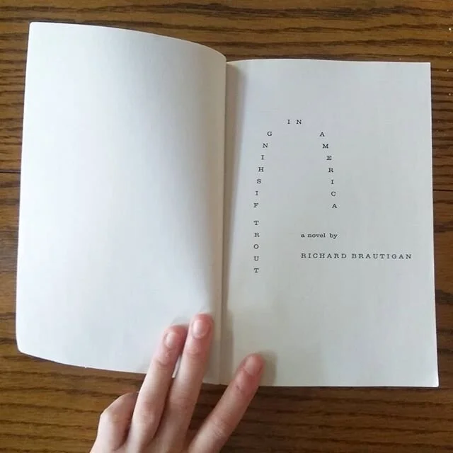 🐟🐟🐟
.
.
.
 #troutfishinginamerica #brautigan