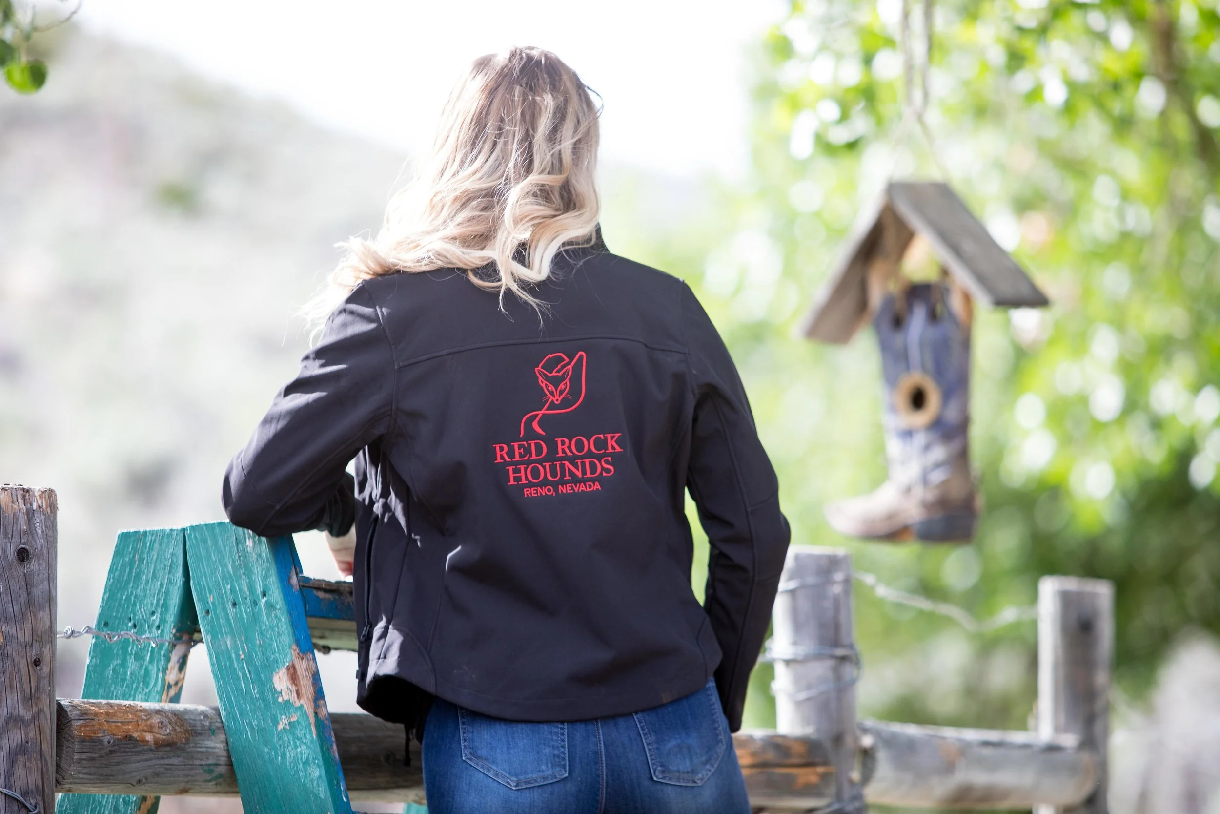 Red Rock Hounds Logo Soft-Shell Jacket