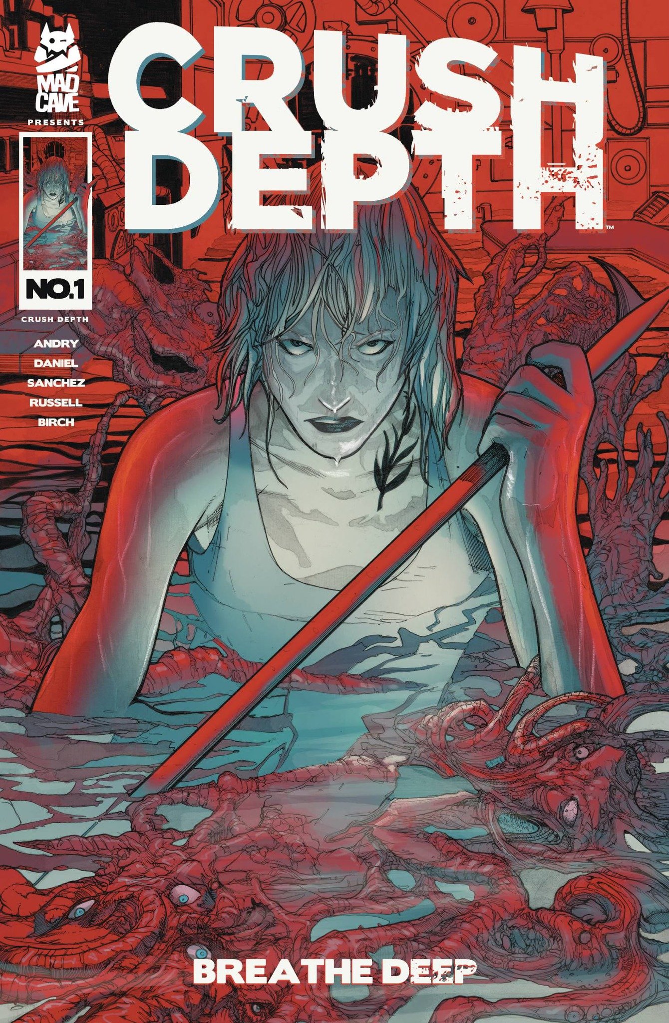David Andry Signing - Crush Depth