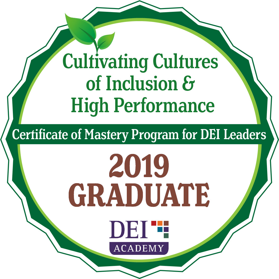 DEI Certificate of Mastery and Human Resources 