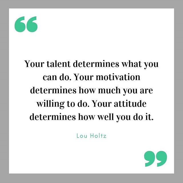 Talent, motivation and attitude. Which do you think is the most important? 🤔

#nswsupportstaff #supportstaff #work #workquotes #career #careerquotes