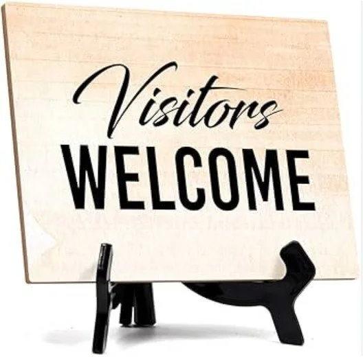 Welcoming Our Visitors