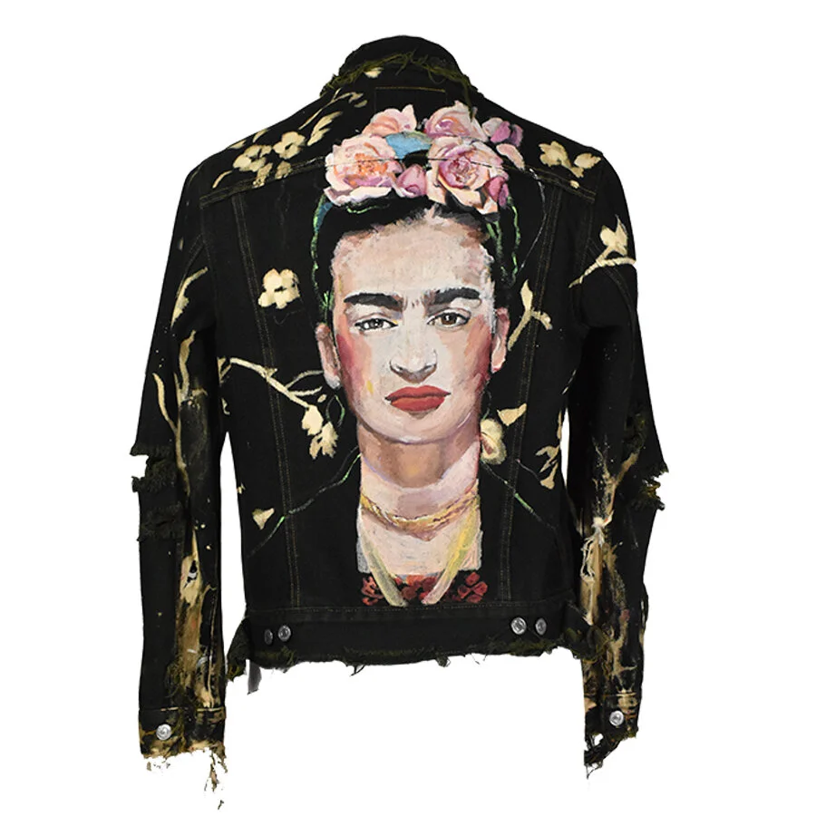 Frida Kahlo Tribute Jacket — REDENIMTION