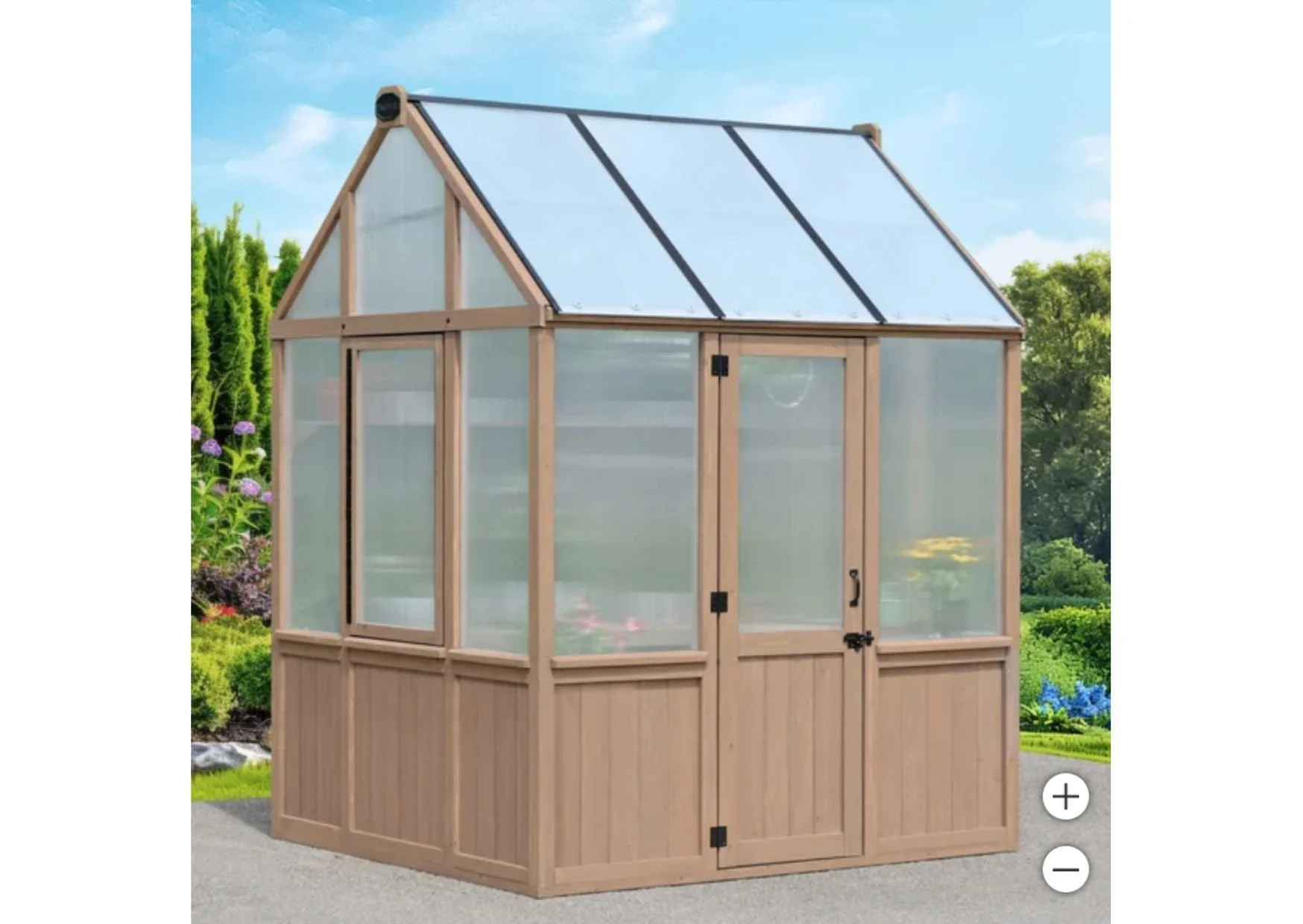 Yardistry 6.7 ft. x 7.6 ft. Greenhouse