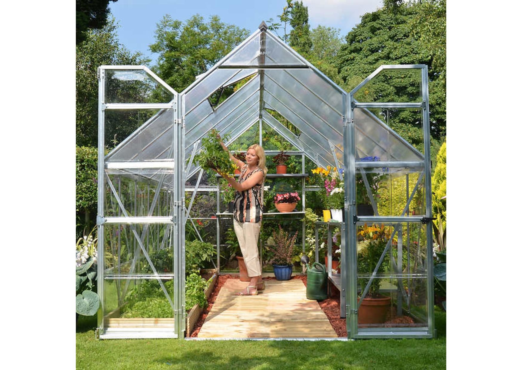 Canopia by Palram Build & Grow 8 ft. x 12 ft. Hybrid Greenhouse