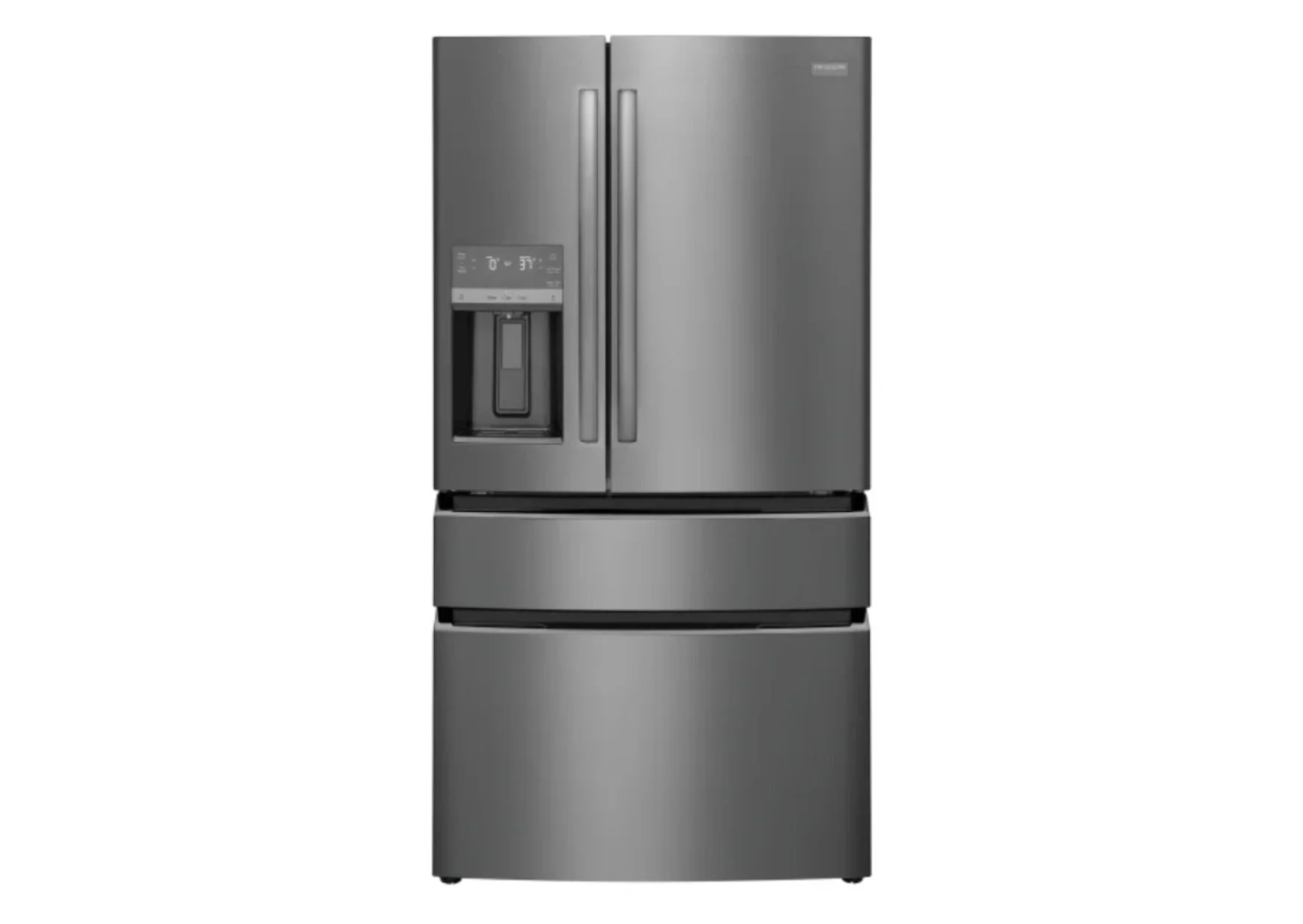 Frigidaire Gallery 36" 21.5 cu. ft. Counter-Depth Refrigerator in Black Stainless Steel