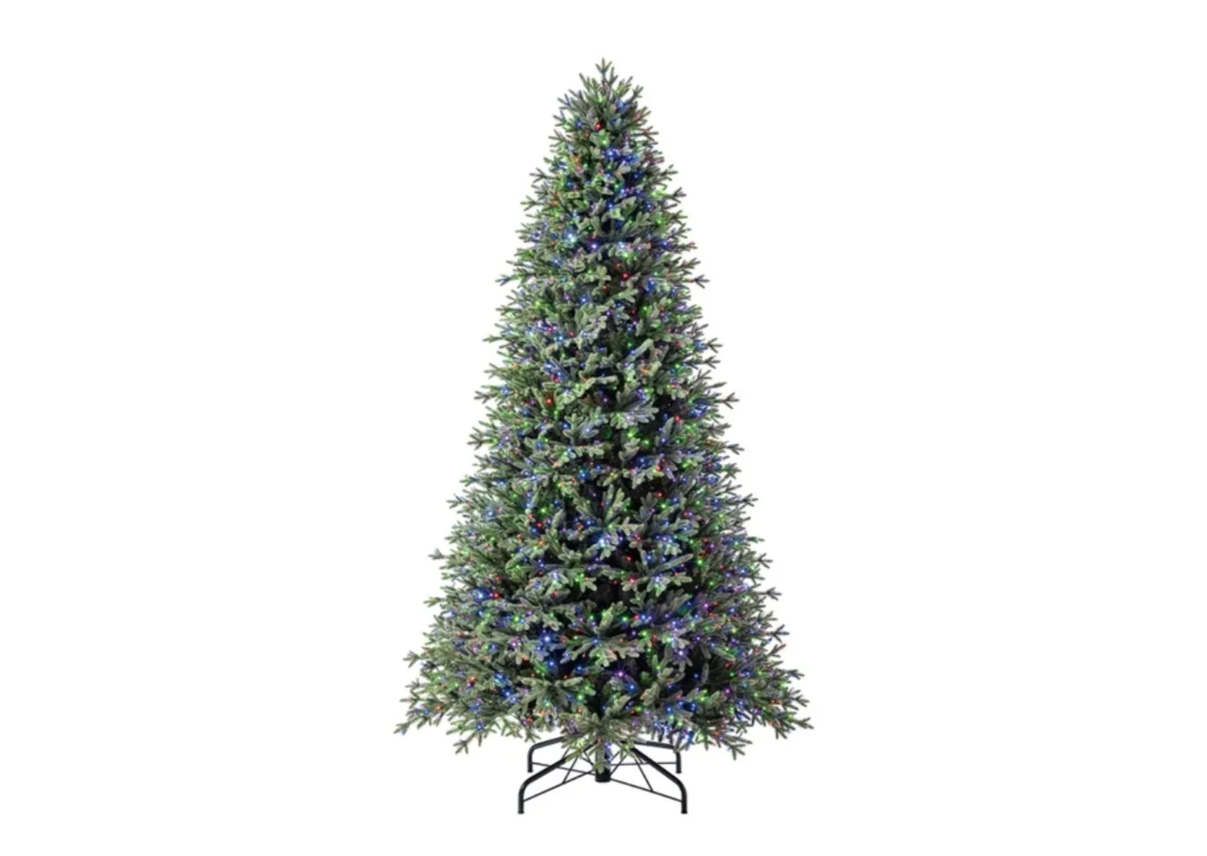 9 ft. Pre-Lit Aspen EZ Connect Artificial Christmas Tree with 2,700 Color Changing Radiant Micro LED Lights with 11 Light Effects
