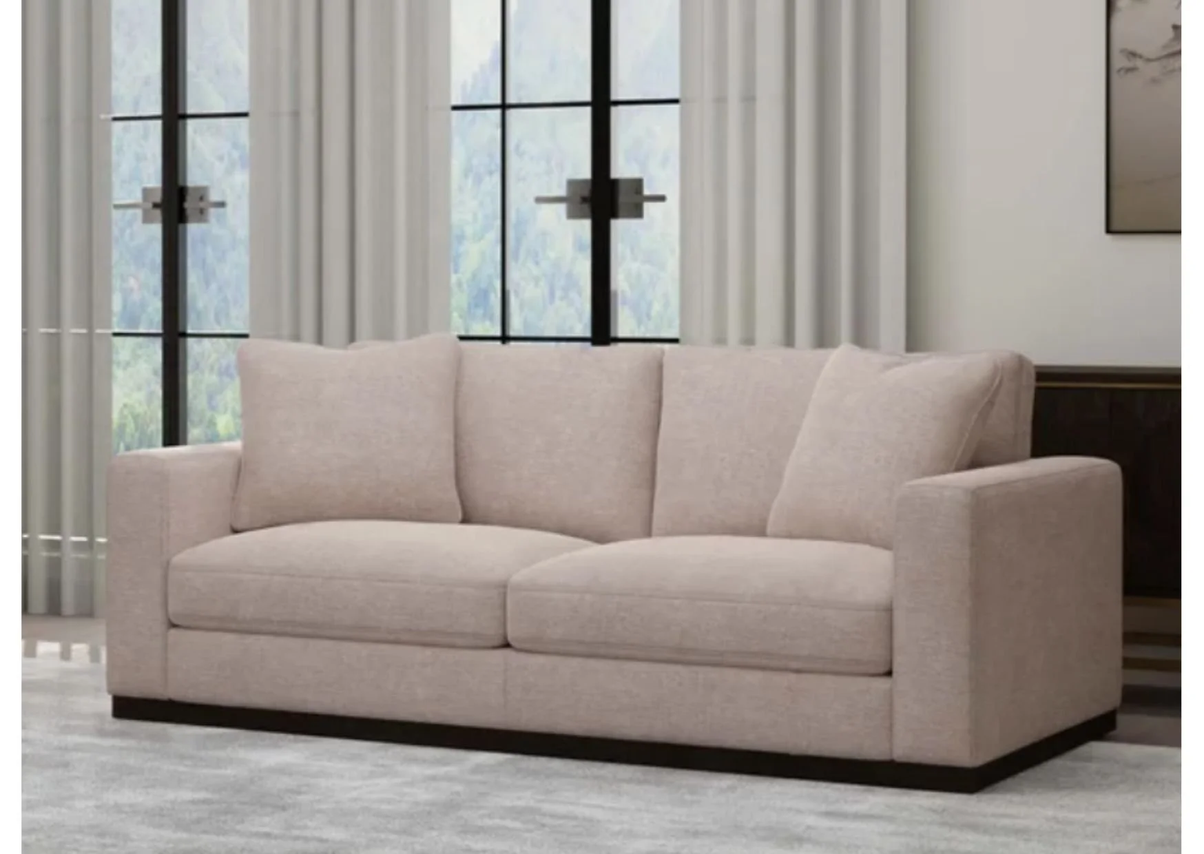 Nice Link Home Comfort Cove Fabric Sofa