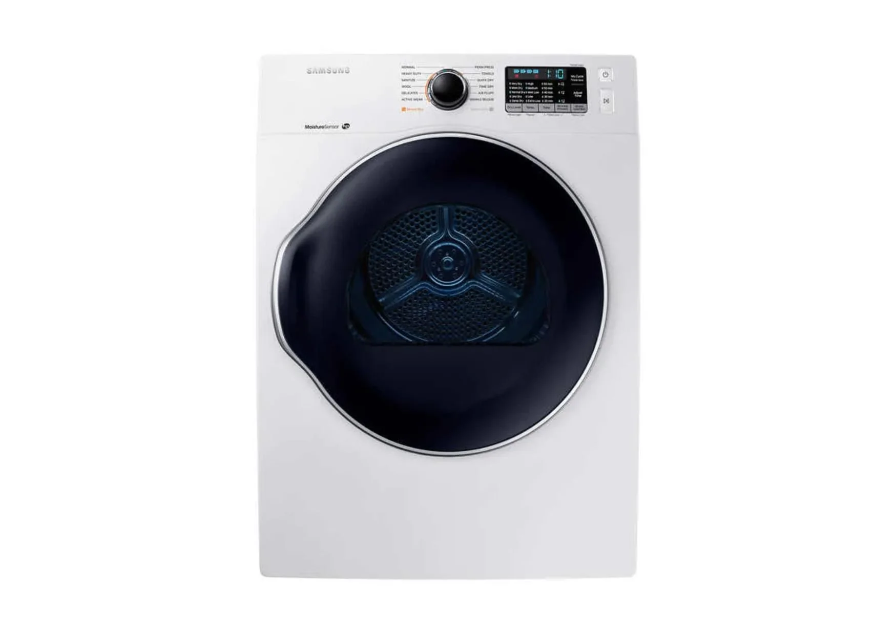 Samsung 4 Cu. Ft. White Compact Front Load Dryer with Sensor Dry