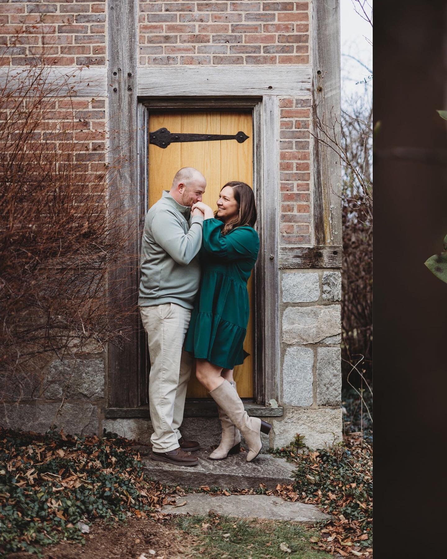 The coldest engagement session with the most laughs! So so excited for Courtney and Ross&rsquo; @candlelightfarmsinn wedding this coming fall. ✨ From the minute we had our phone call, we knew Courtney and Ross were going to be a blast to be around. E