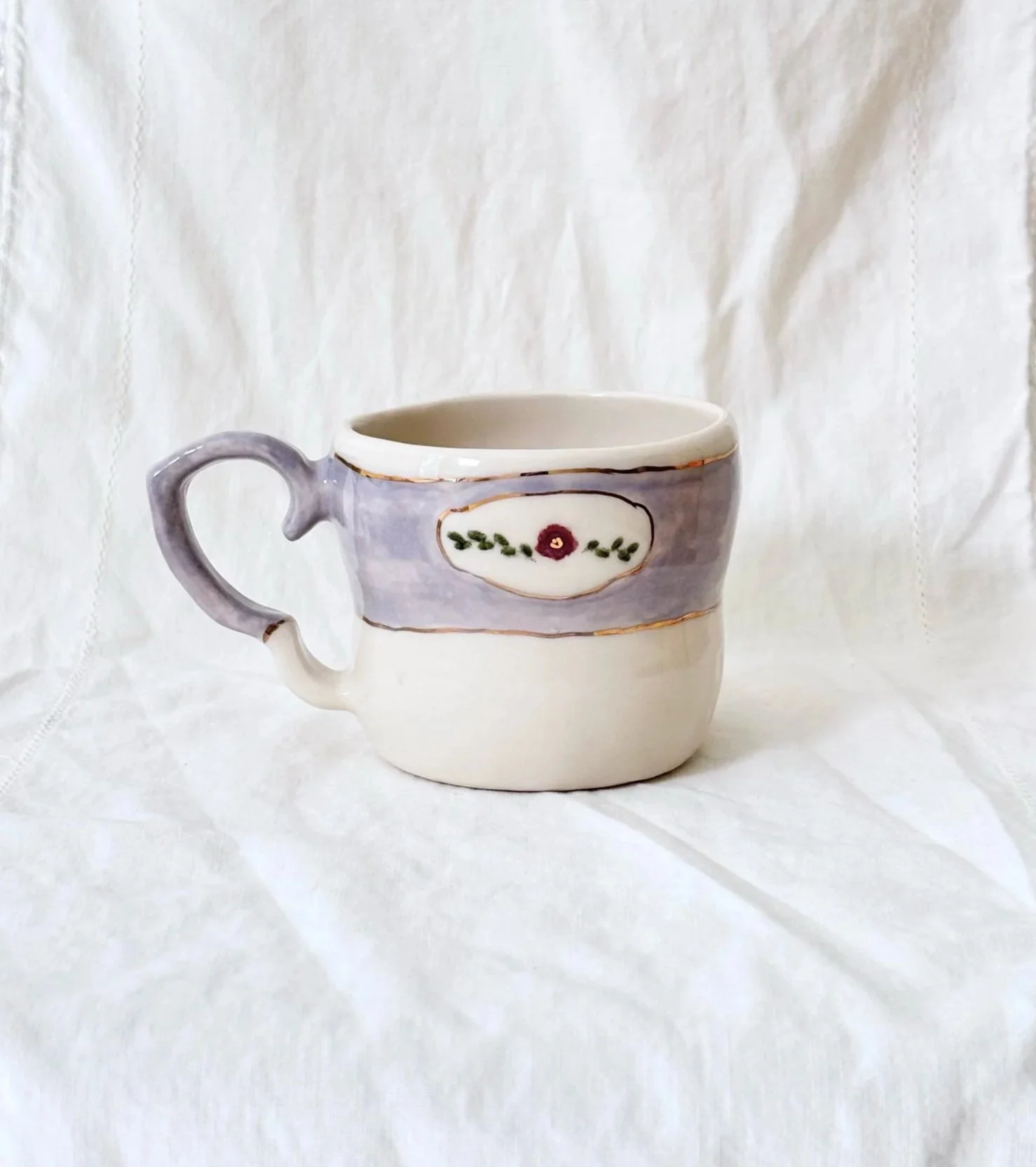 Cornflower Mug- lilac
