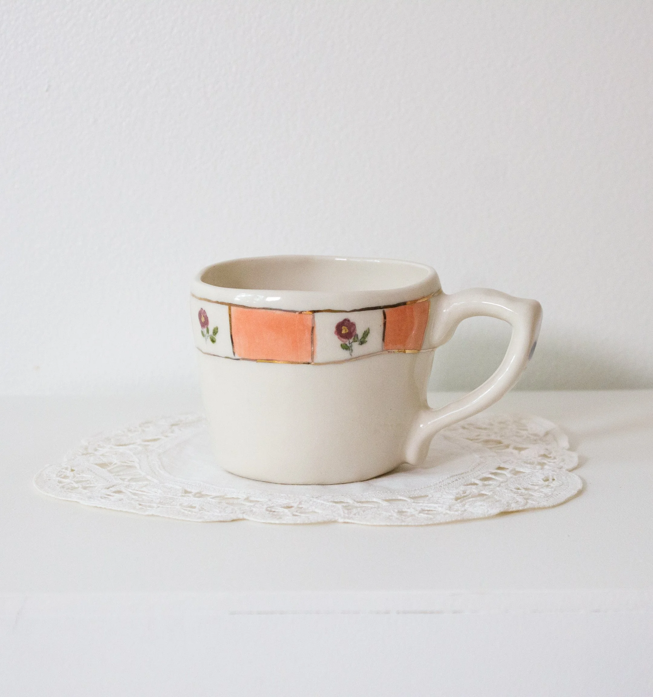 Cornflower Mug- Persimmon II