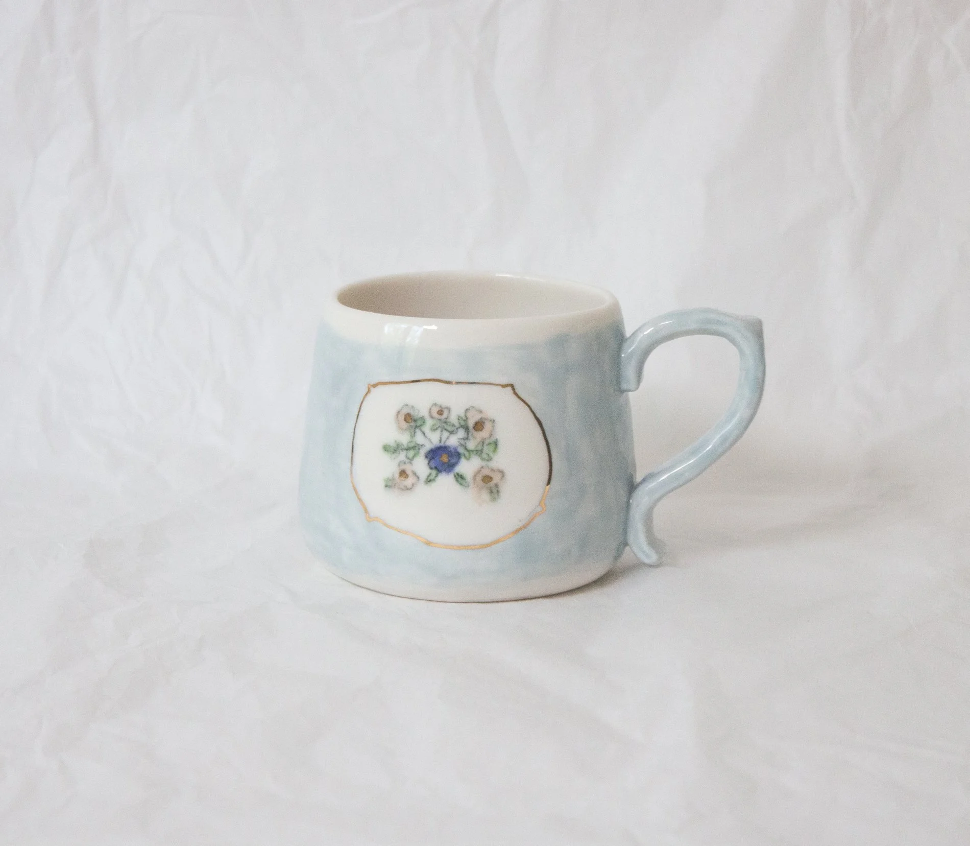 Cornflower Mug- Powder Blue