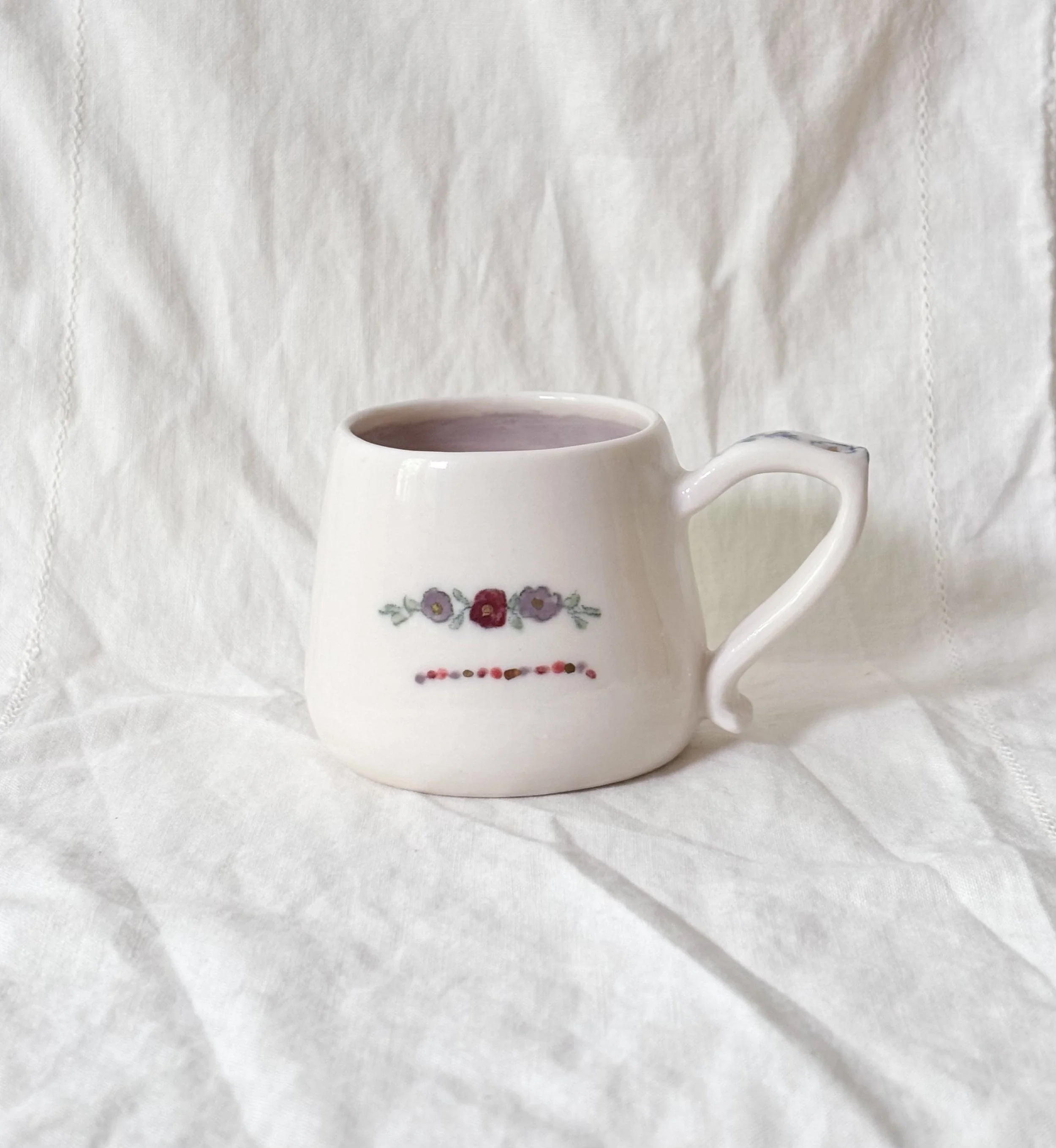 Forget-Me-Nots Mug- Lavender