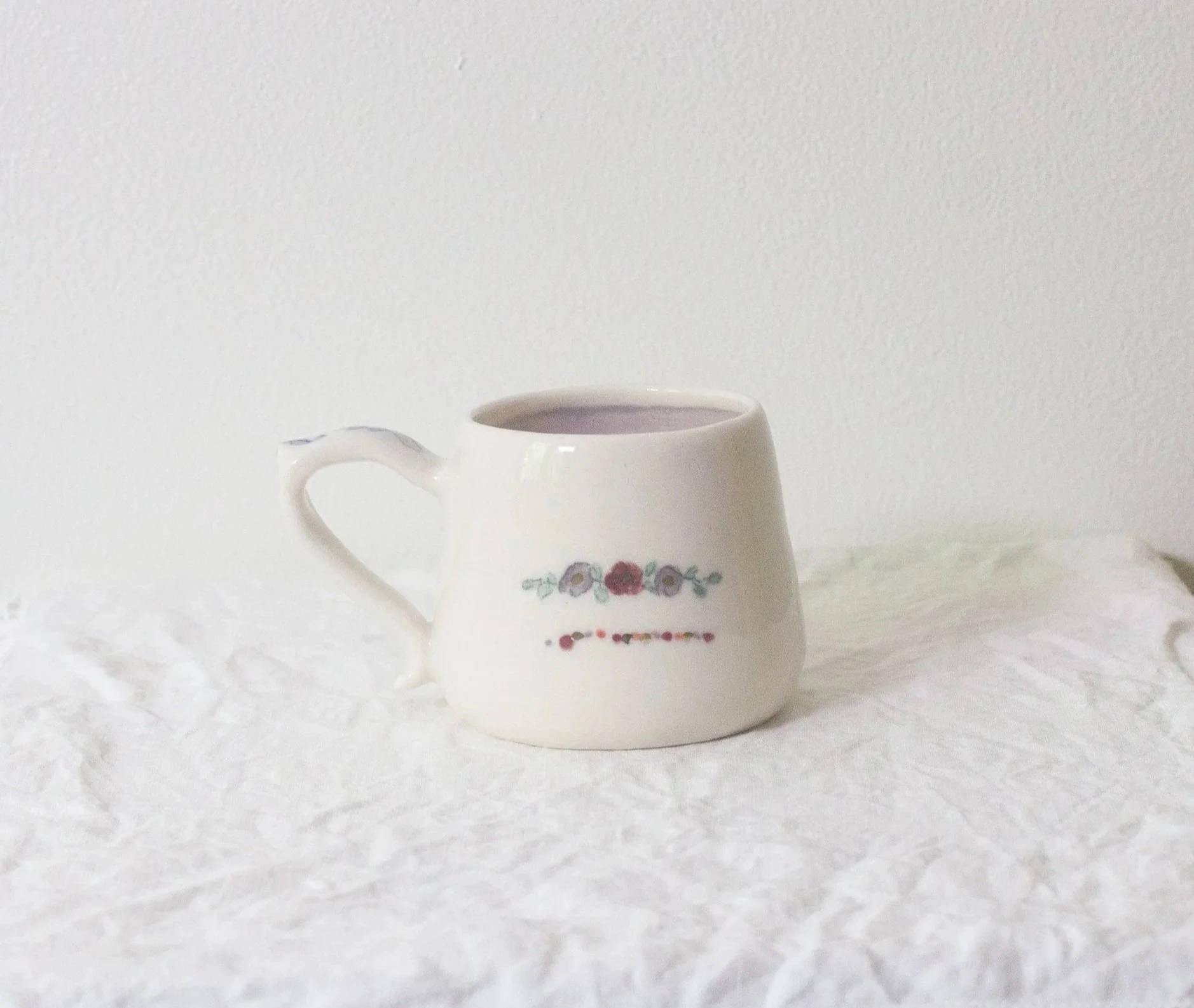 Carnations Mug- Lavender