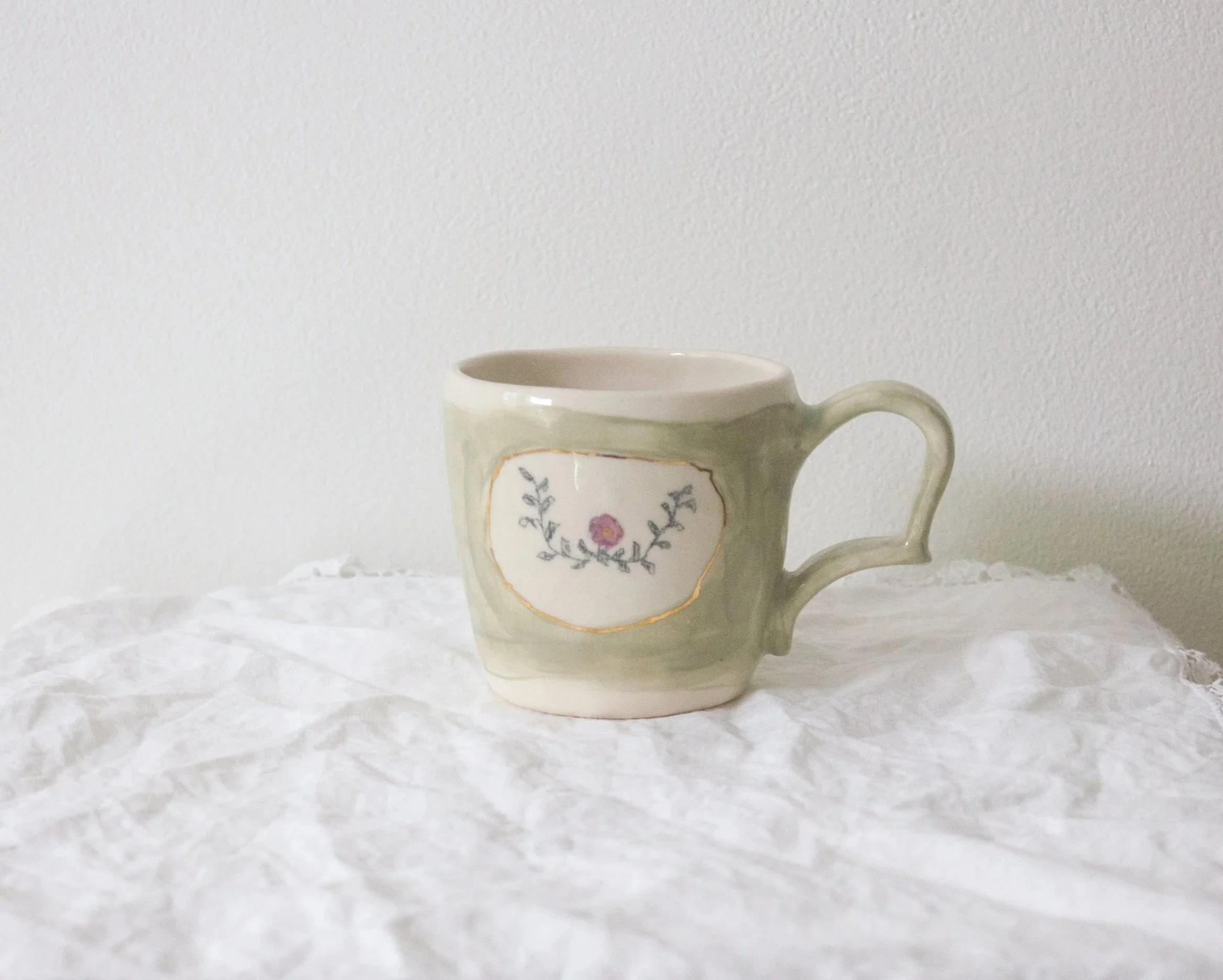 Colorflower Mug- Mint