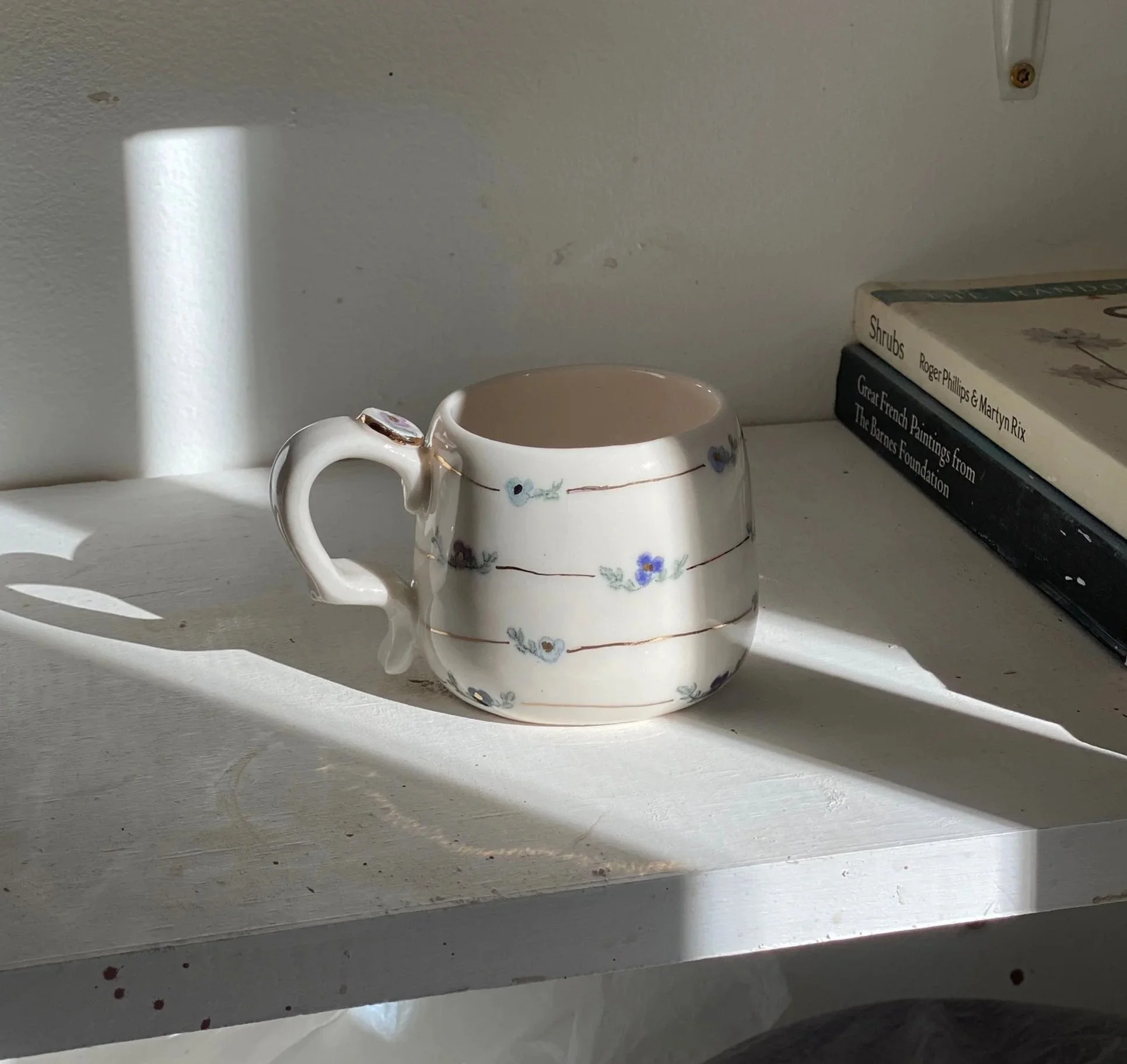Button Mug- Opal