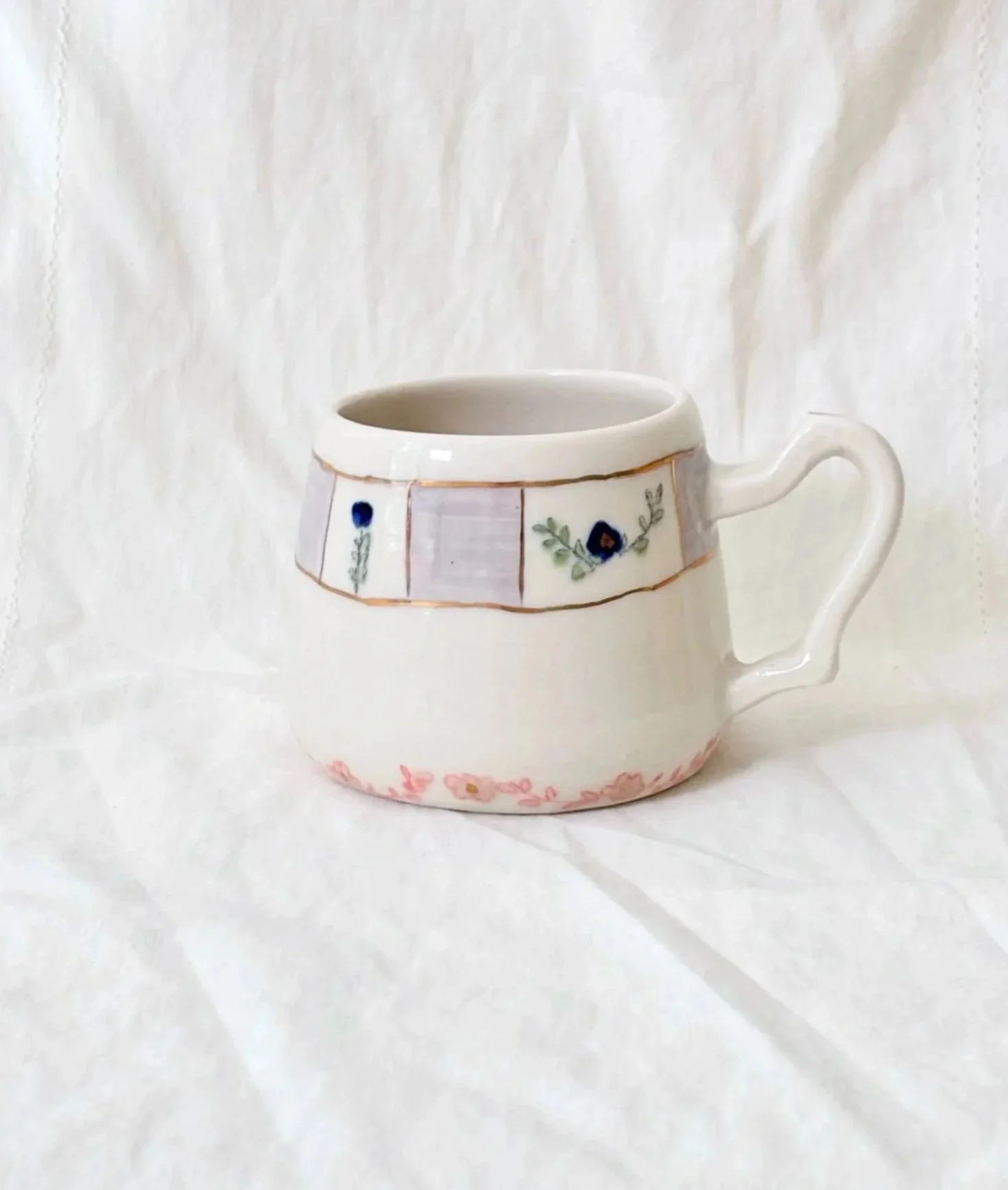 Cornflower Mug- Lavender