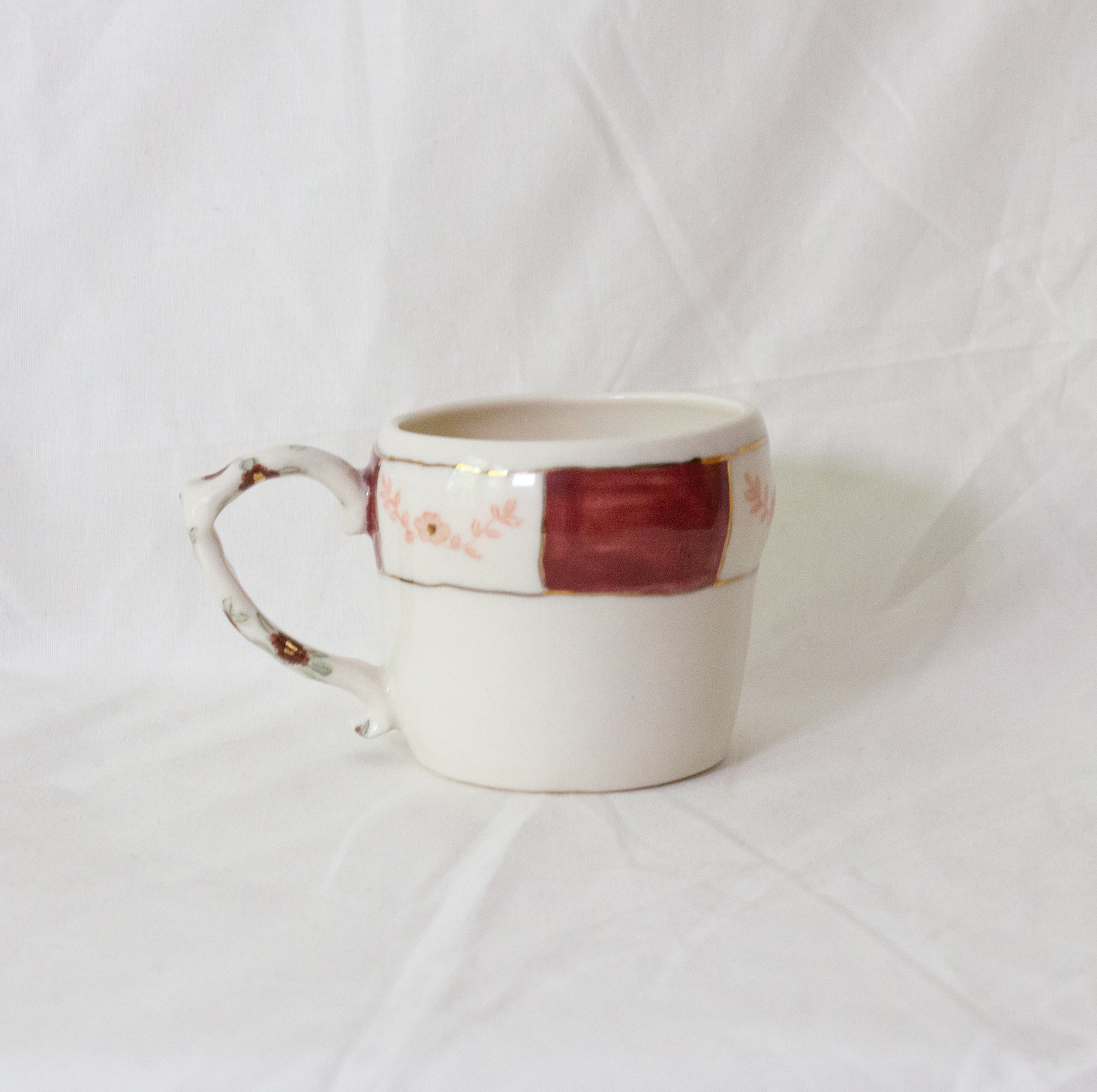 Cornflower Mug- Merlot