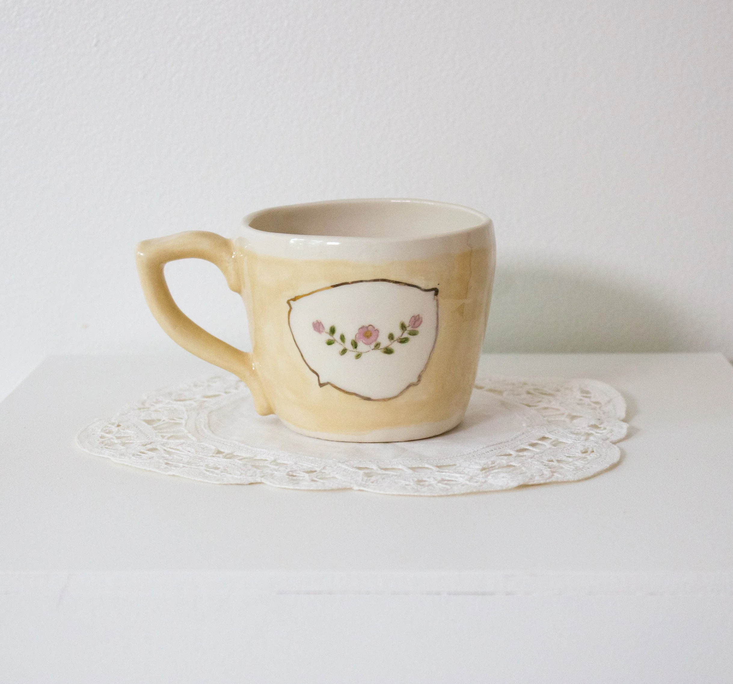 Cornflower Mug- Lemon