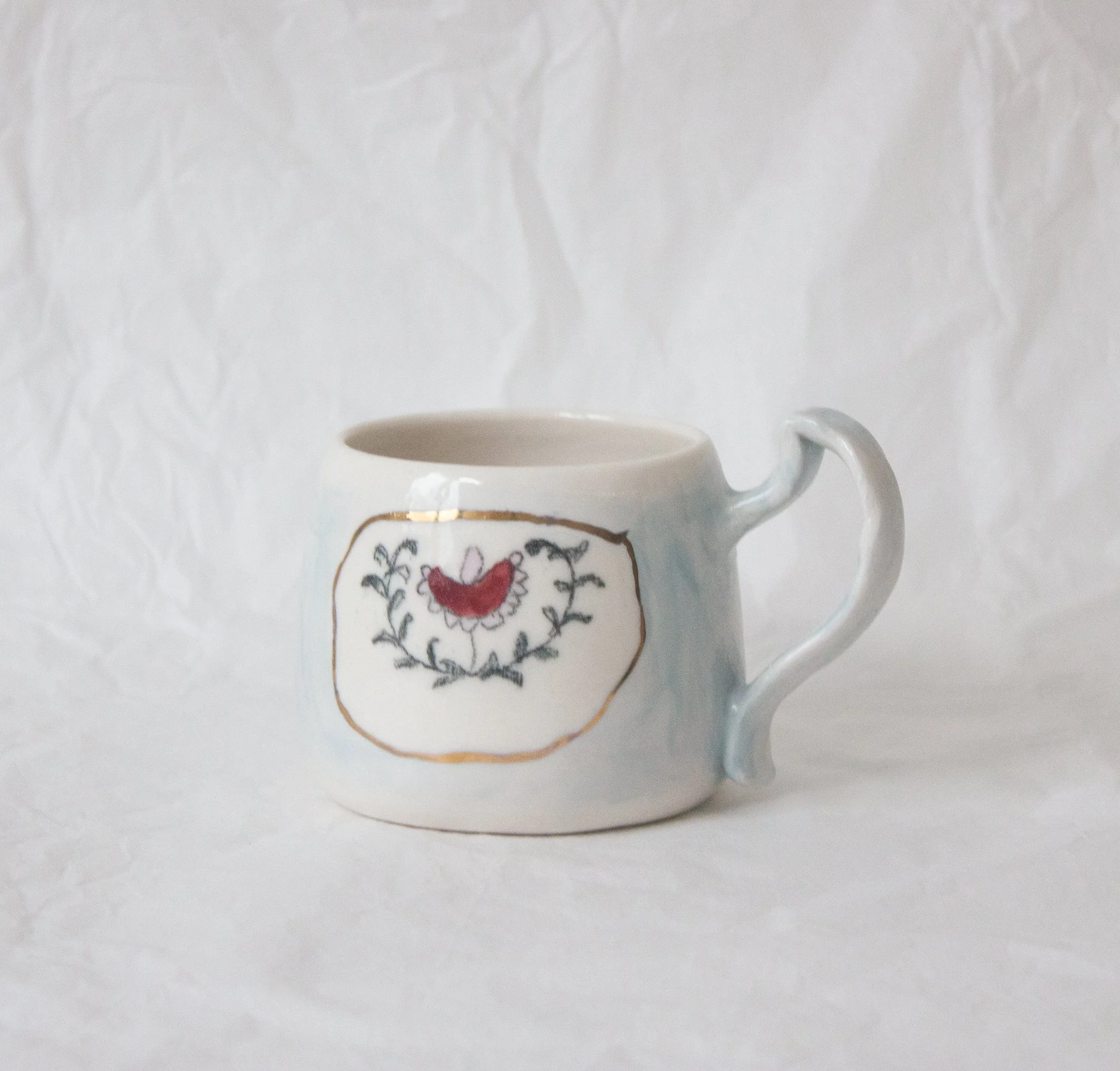 Lily Mug- Periwinkle