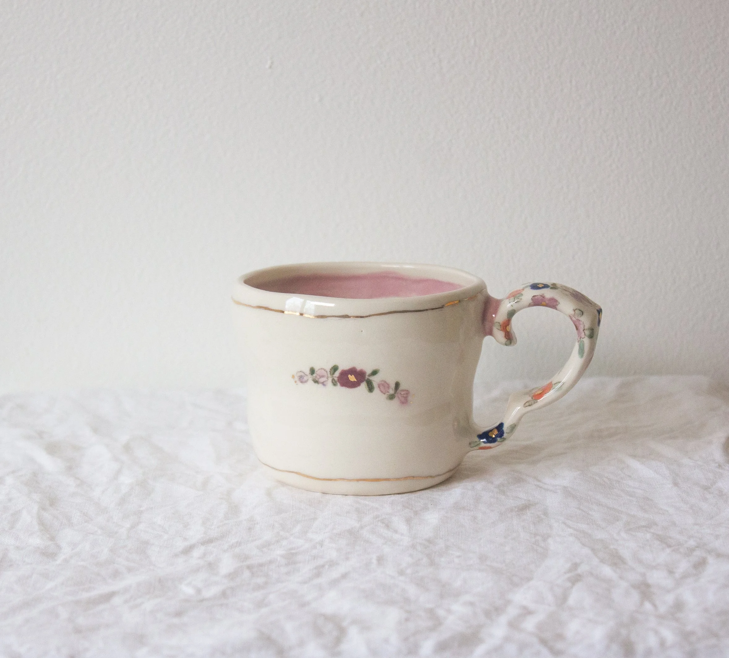 Cornflower Mug- Mauve