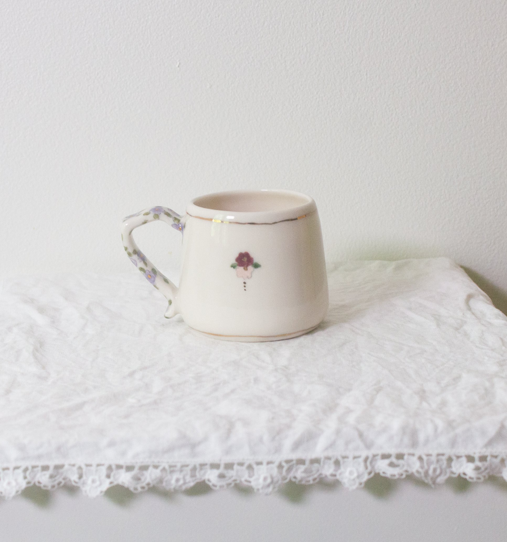 Peony Mug- Lavender