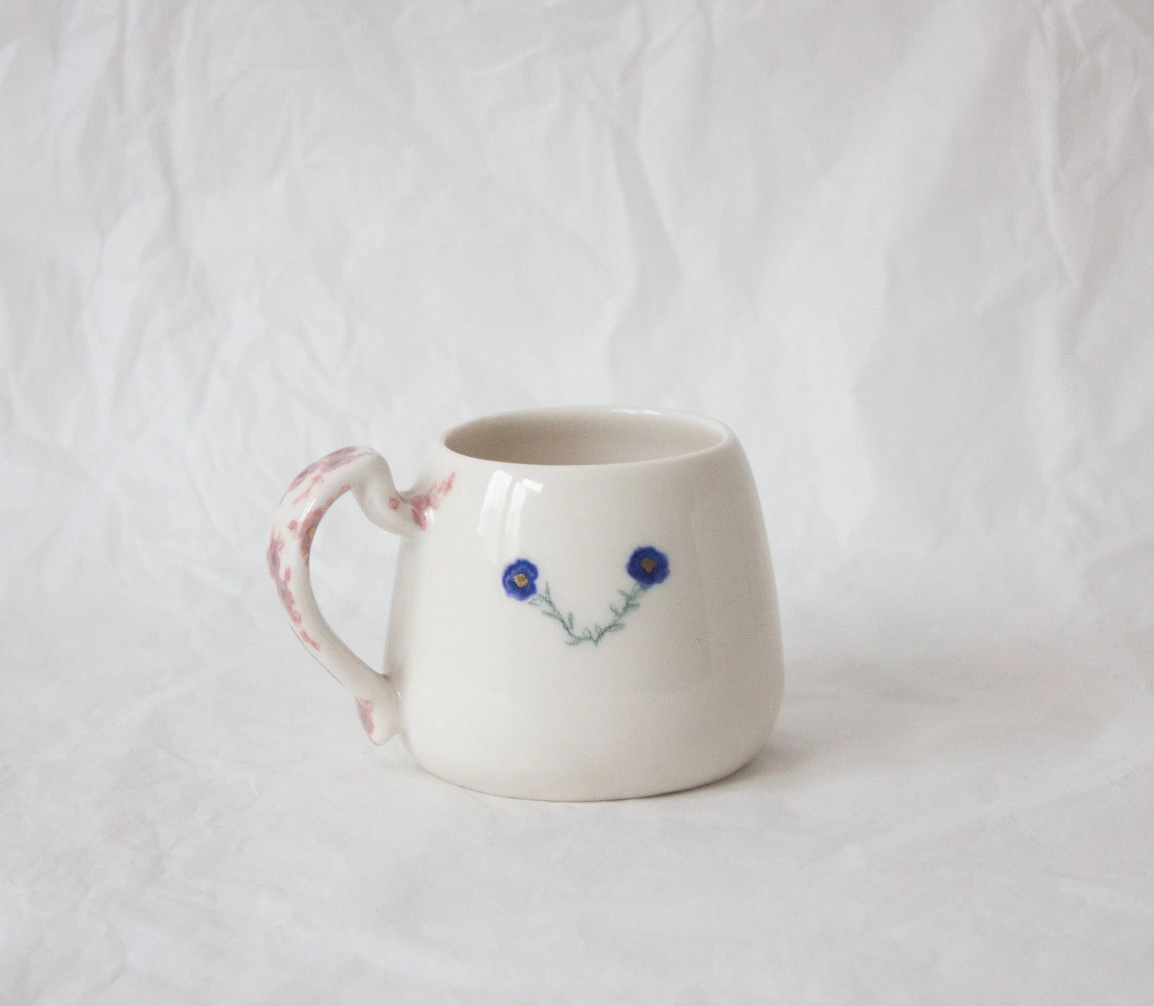 Cornflower Mug- Rose