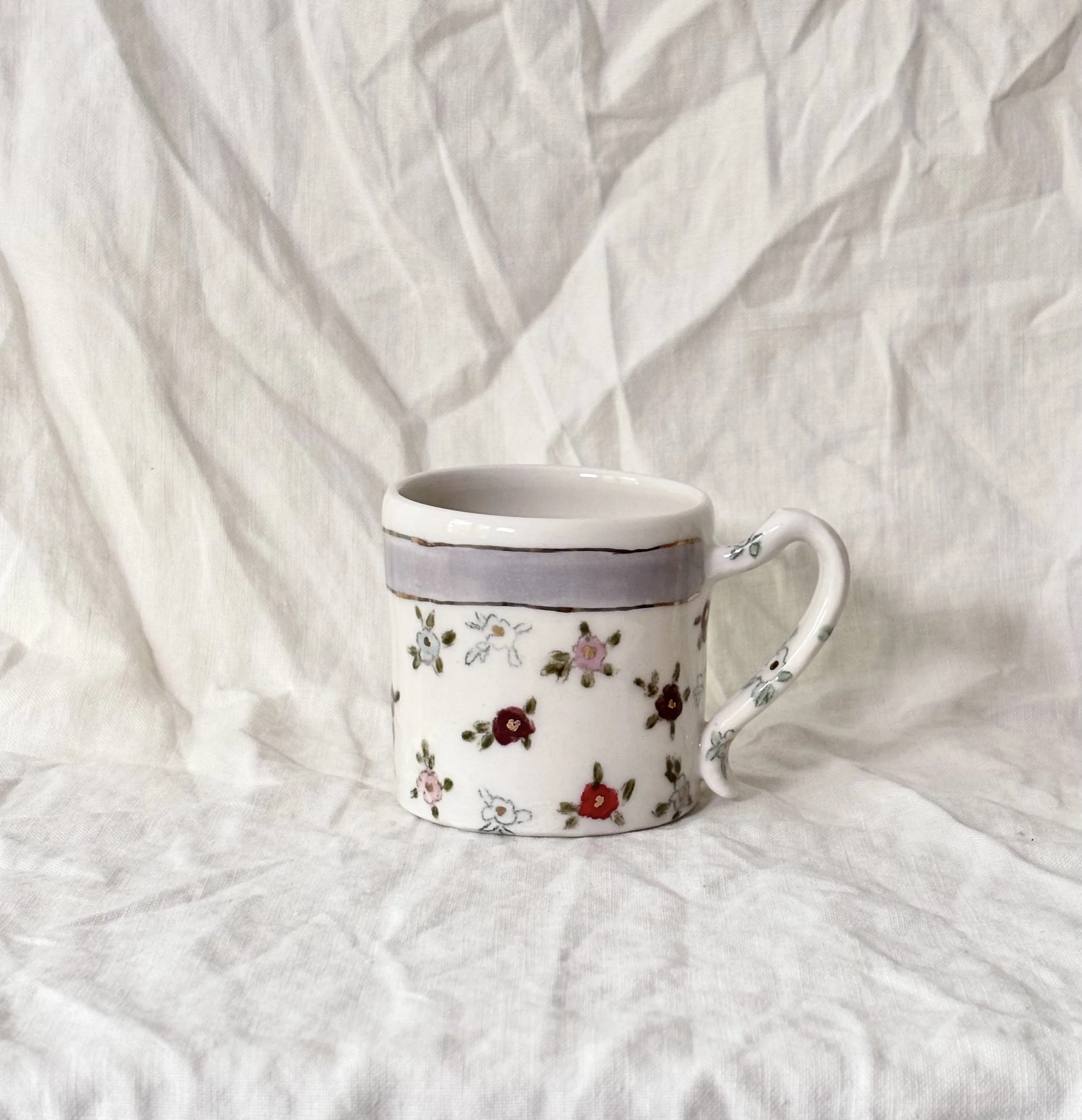 Geraniums Mug - Lavender