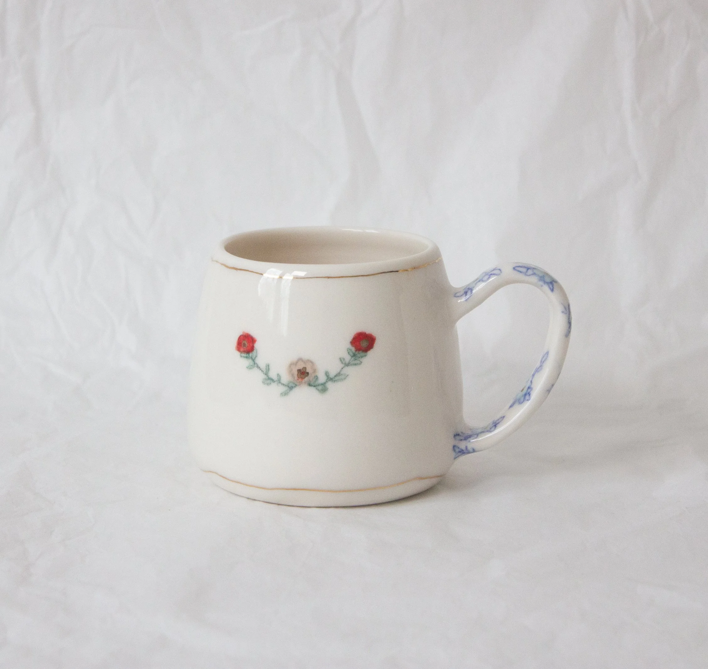 Cornflower Mug- Peach