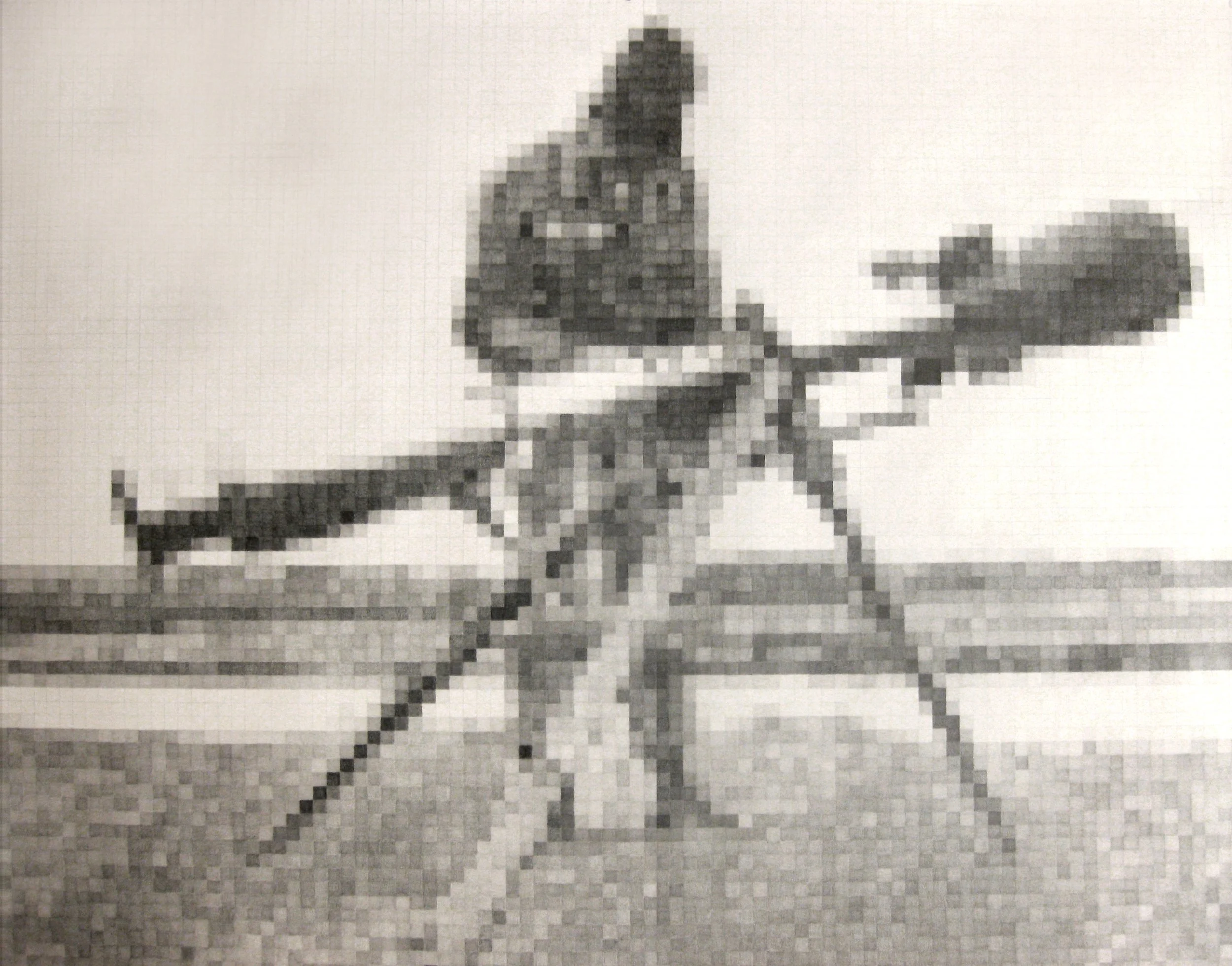 Davy Crockett 2 (Alternate) from Epicenter City Pencil on Paper | 36”x48” | 2005