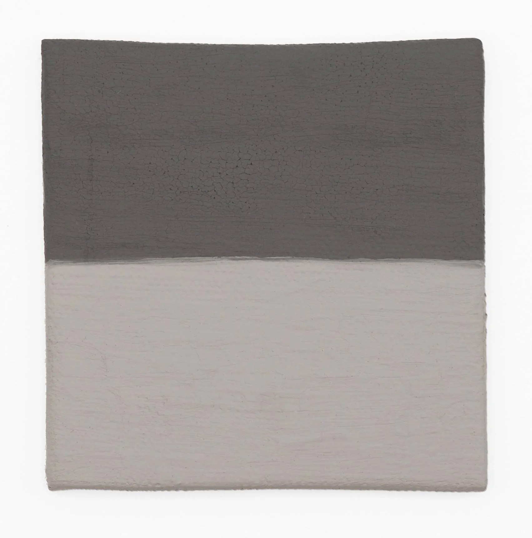 Sorrowful Yet Always Rejoicing  Untitled (Grey over Grey)  Gouache on Linen l 3”x3” l 2026 