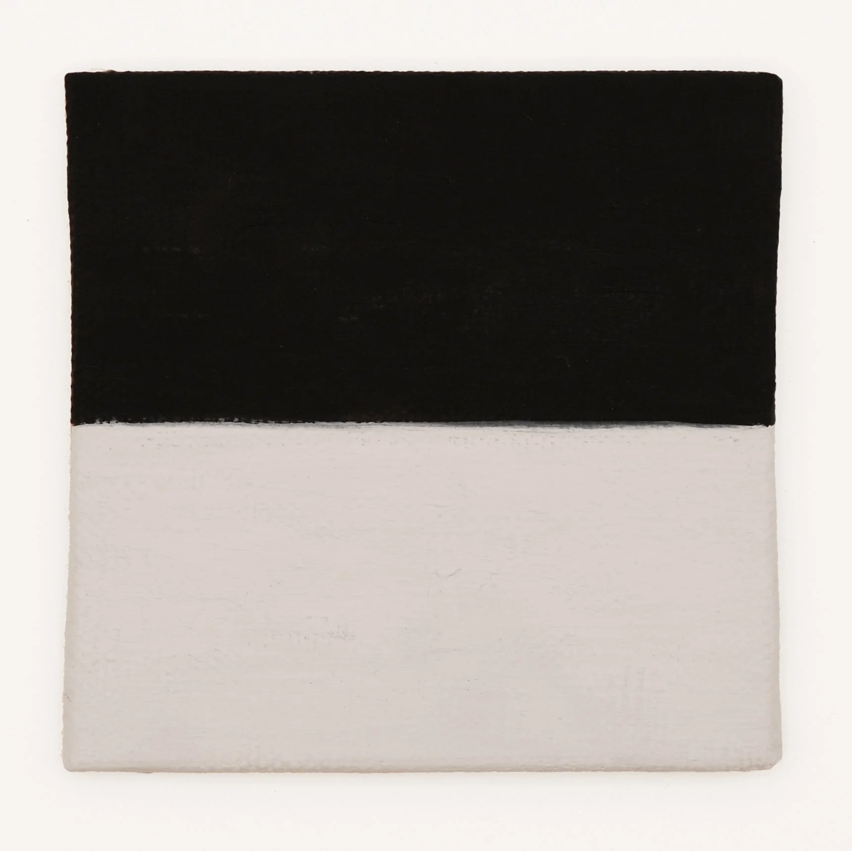  Sorrowful Yet Always Rejoicing  Untitled (Black over Grey)  Gouache on Linen l 3”x3” l 2026 