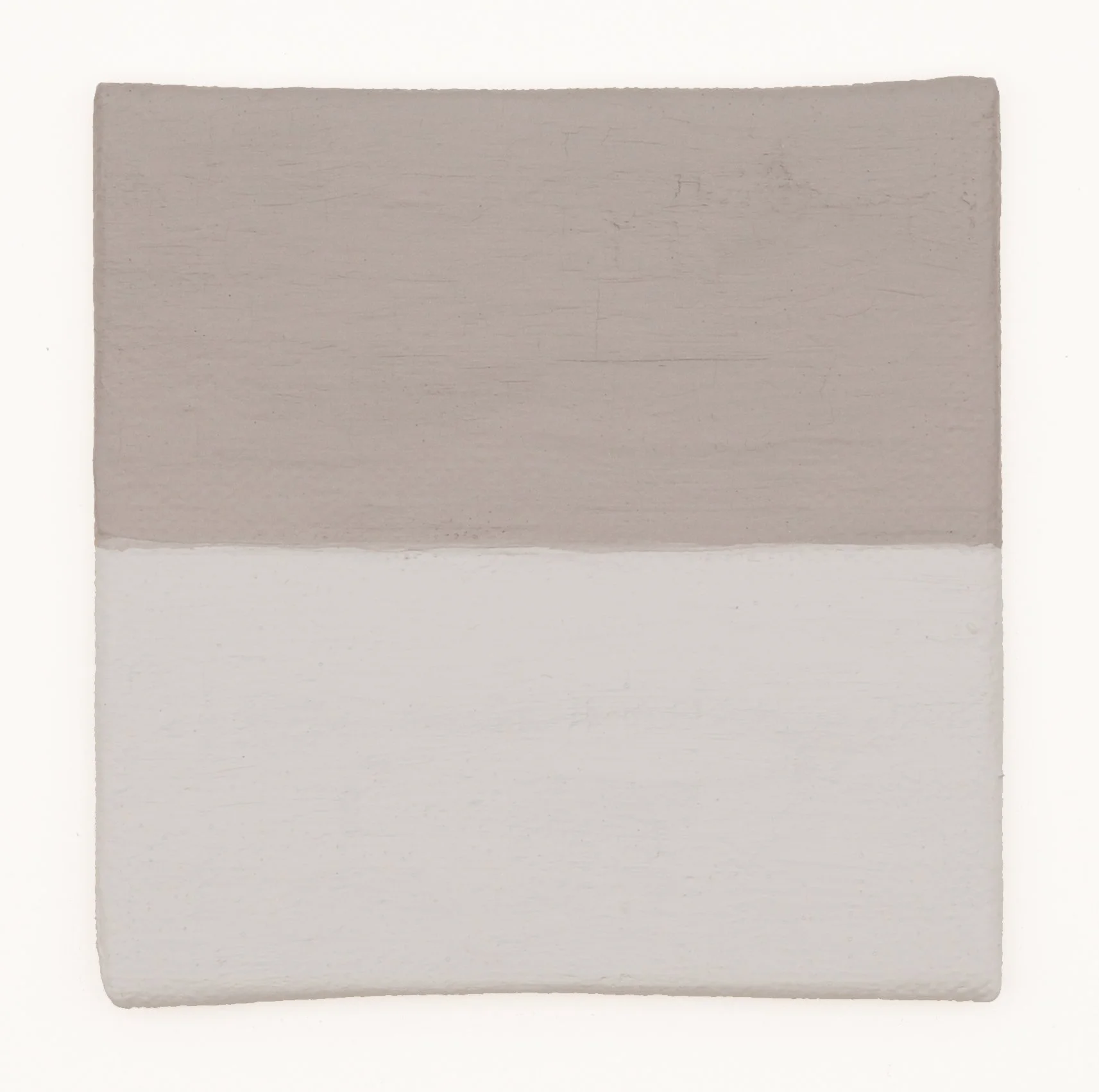  Sorrowful Yet Always Rejoicing  Untitled (Grey over Grey)  Gouache on Linen l 3”x3” l 2026 
