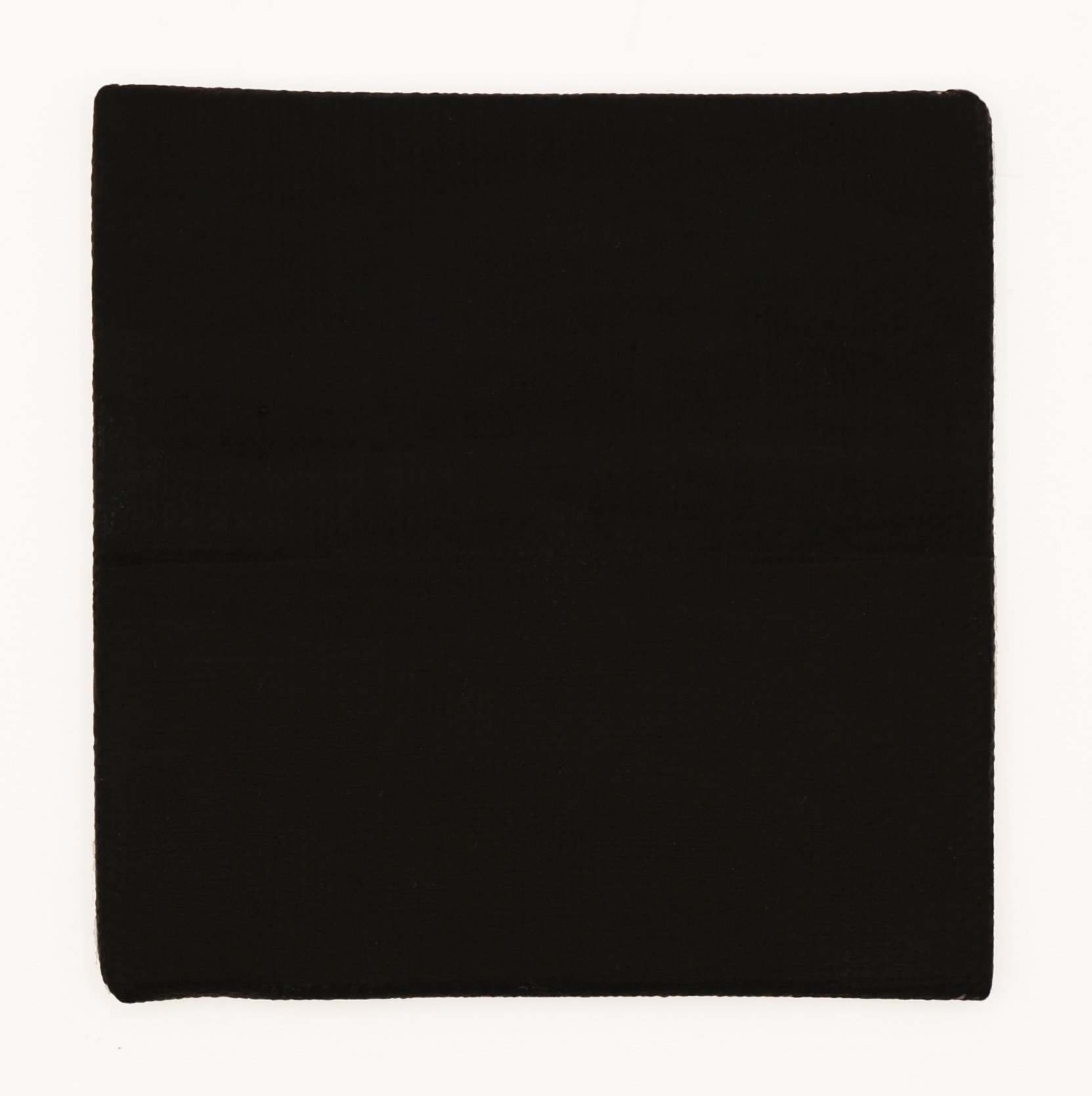  Sorrowful Yet Always Rejoicing  Untitled (Black over Black)  Gouache on Linen l 3”x3” l 2026 