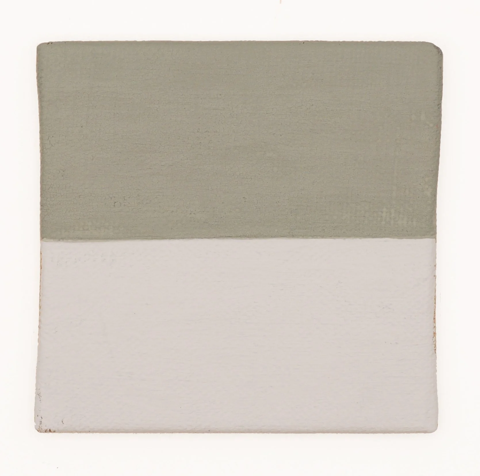  Sorrowful Yet Always Rejoicing  Untitled (Grey over Grey)  Gouache on Linen l 3”x3” l 2026 